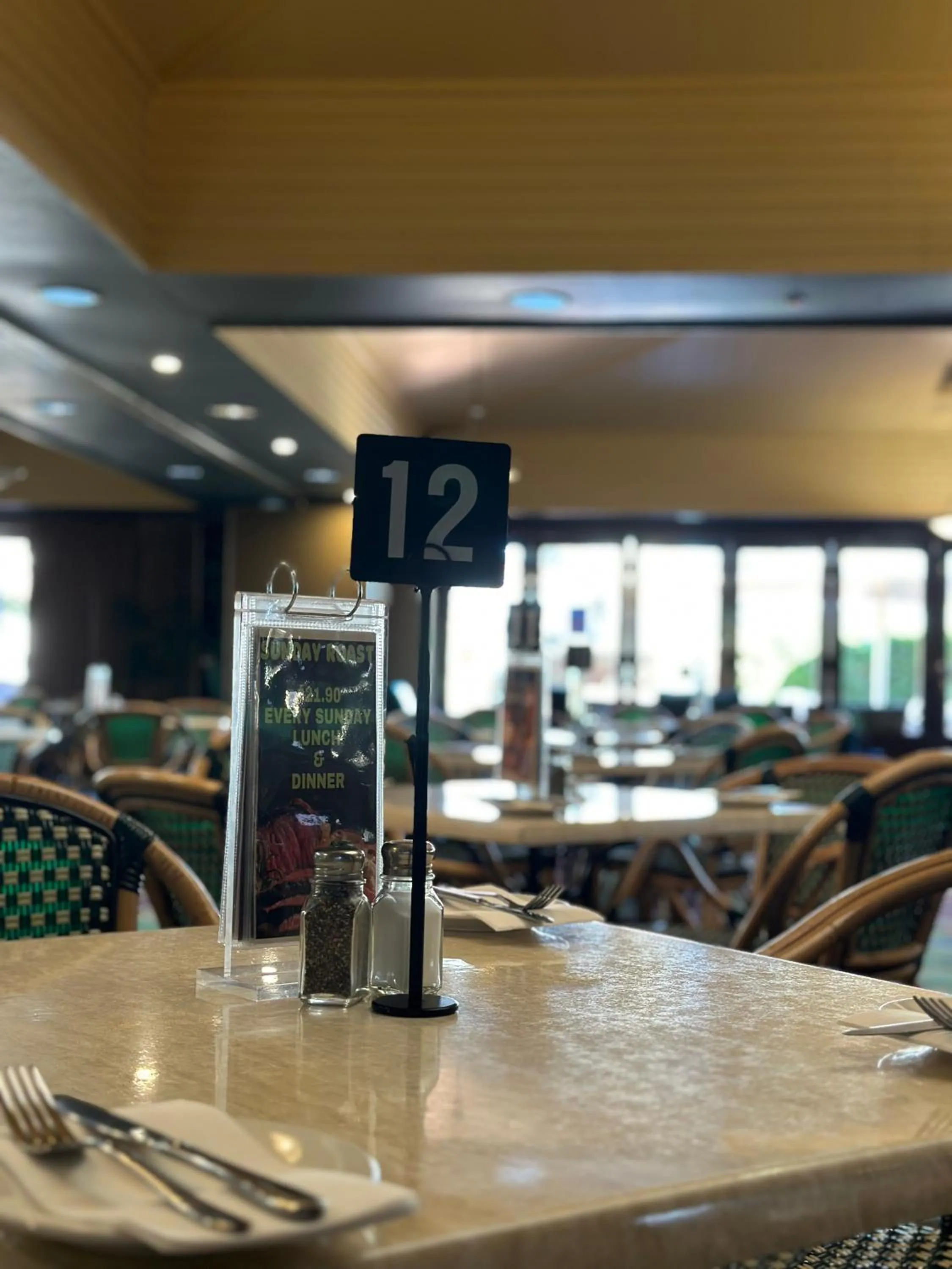 Restaurant/places to eat in The Tower Hotel