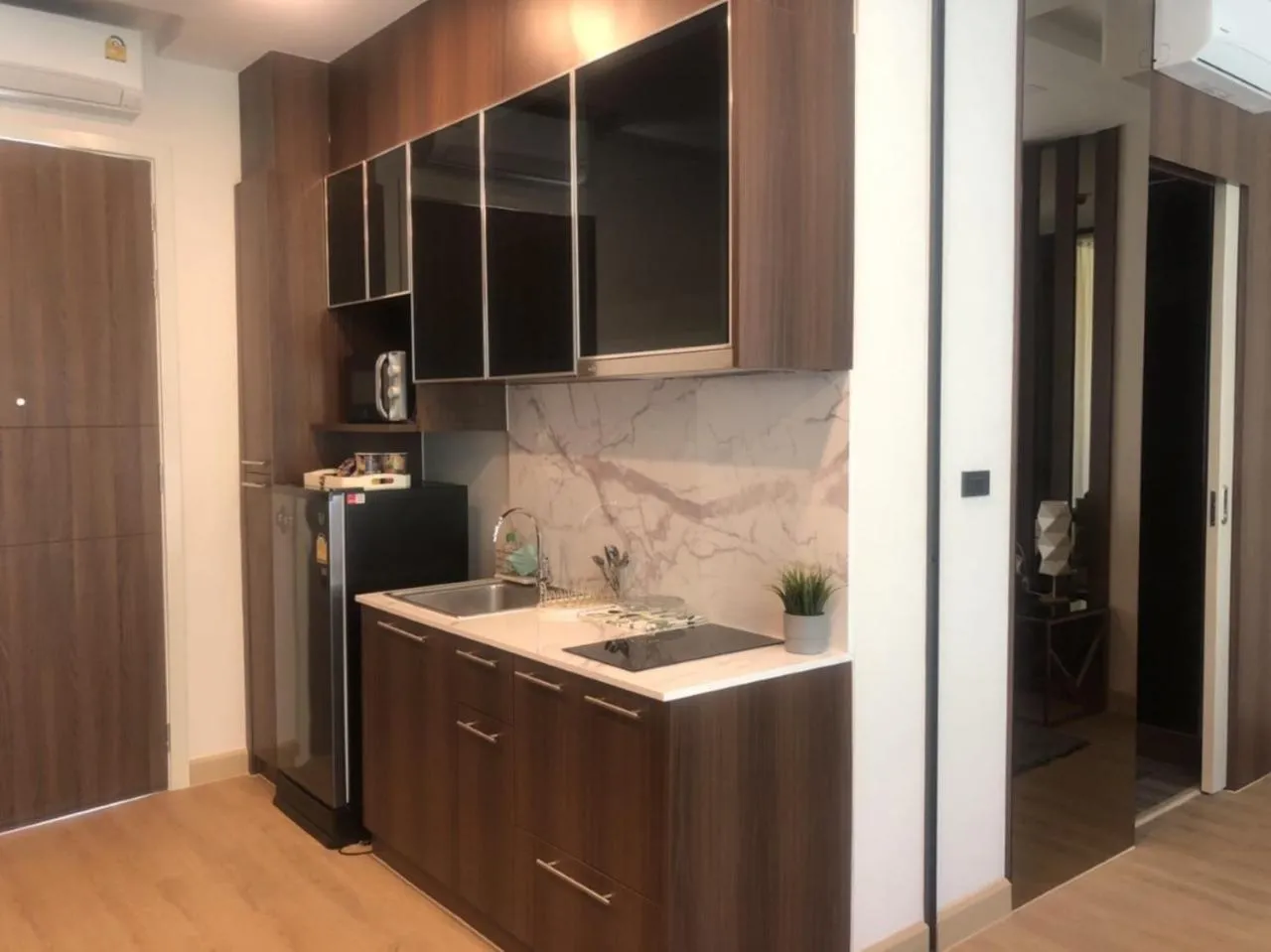 Kitchen or kitchenette in A2 at Forest Khaoyai