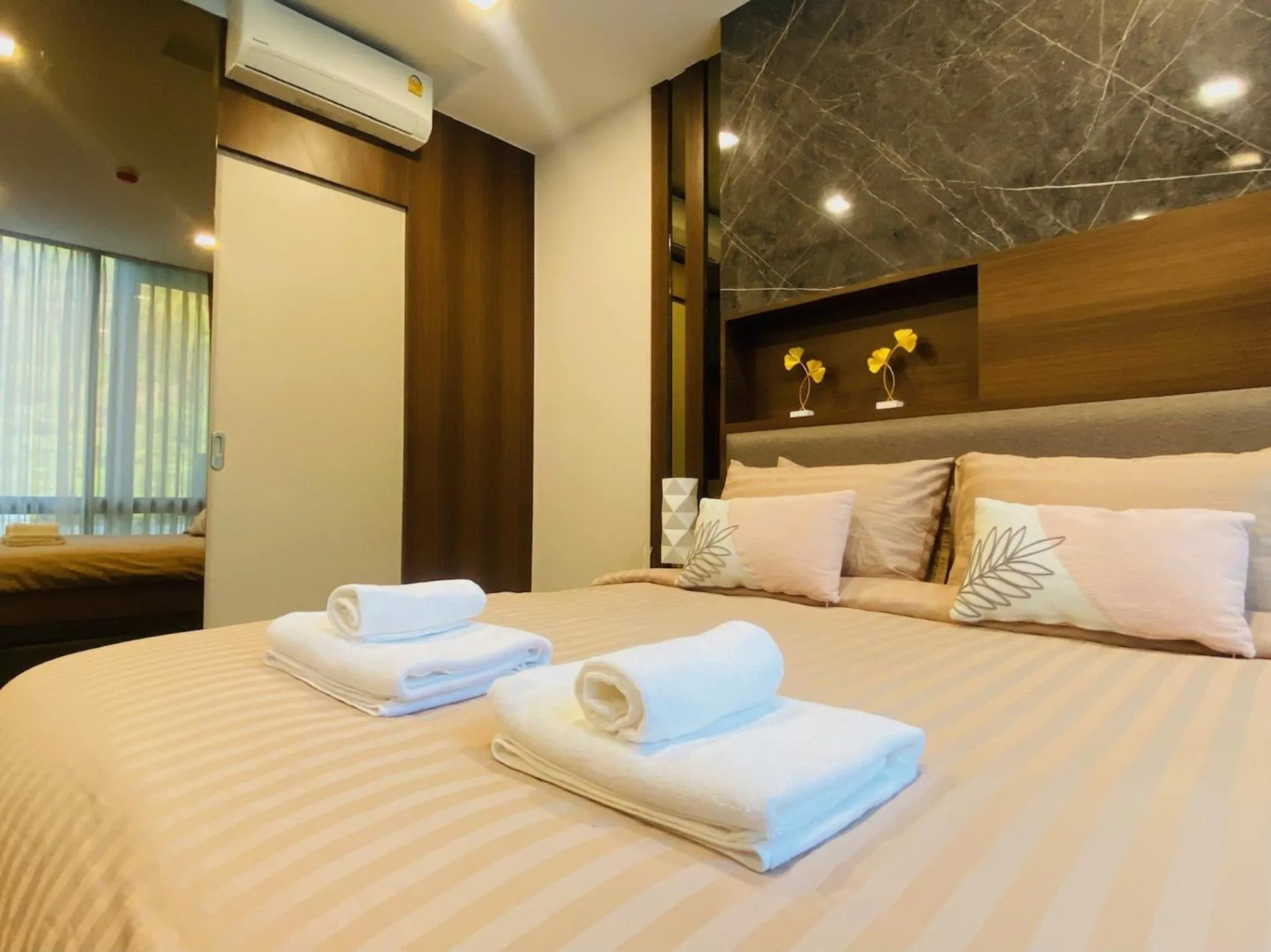 Bed in A2 at Forest Khaoyai