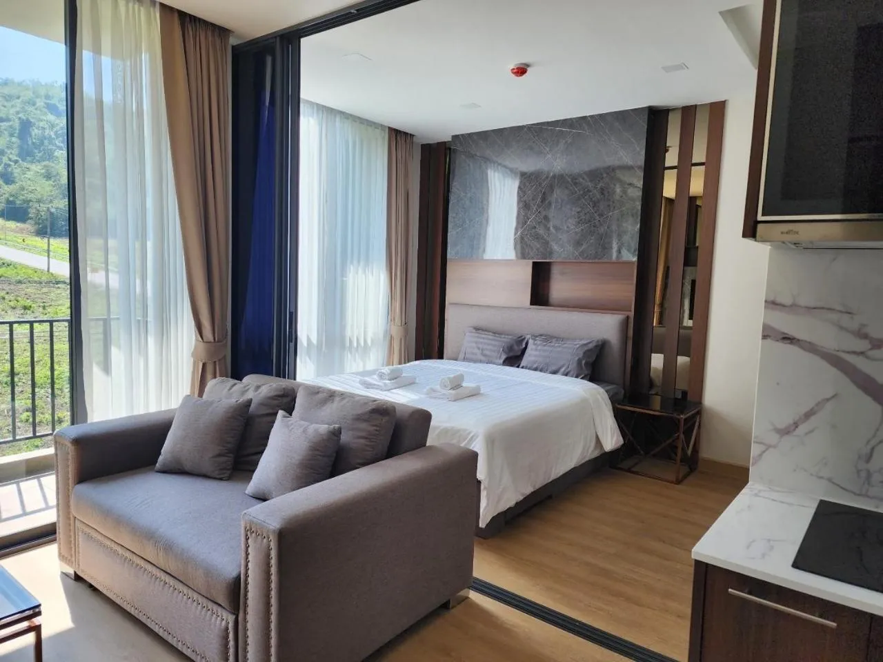 Bed in A2 at Forest Khaoyai