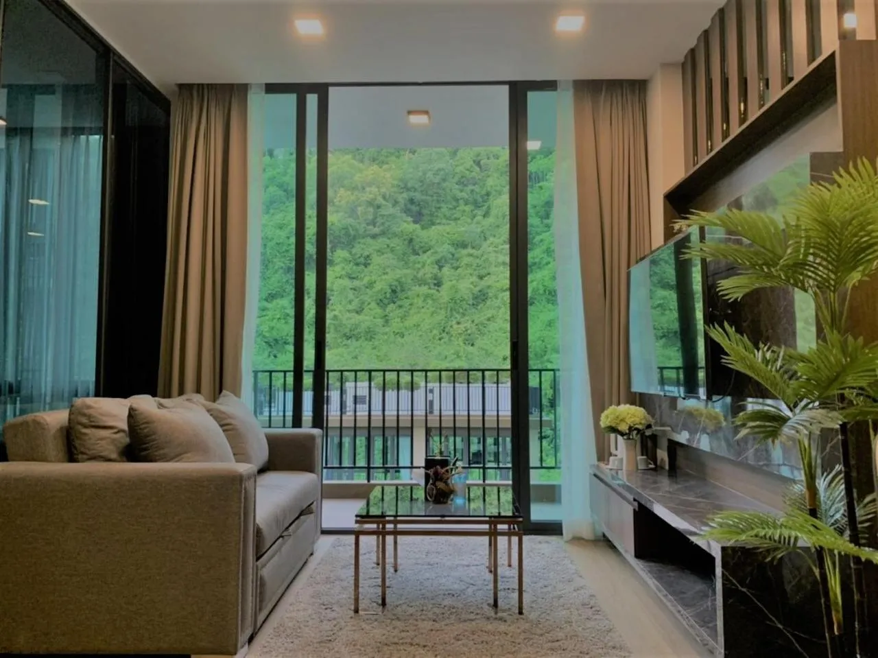 Mountain view in A2 at Forest Khaoyai