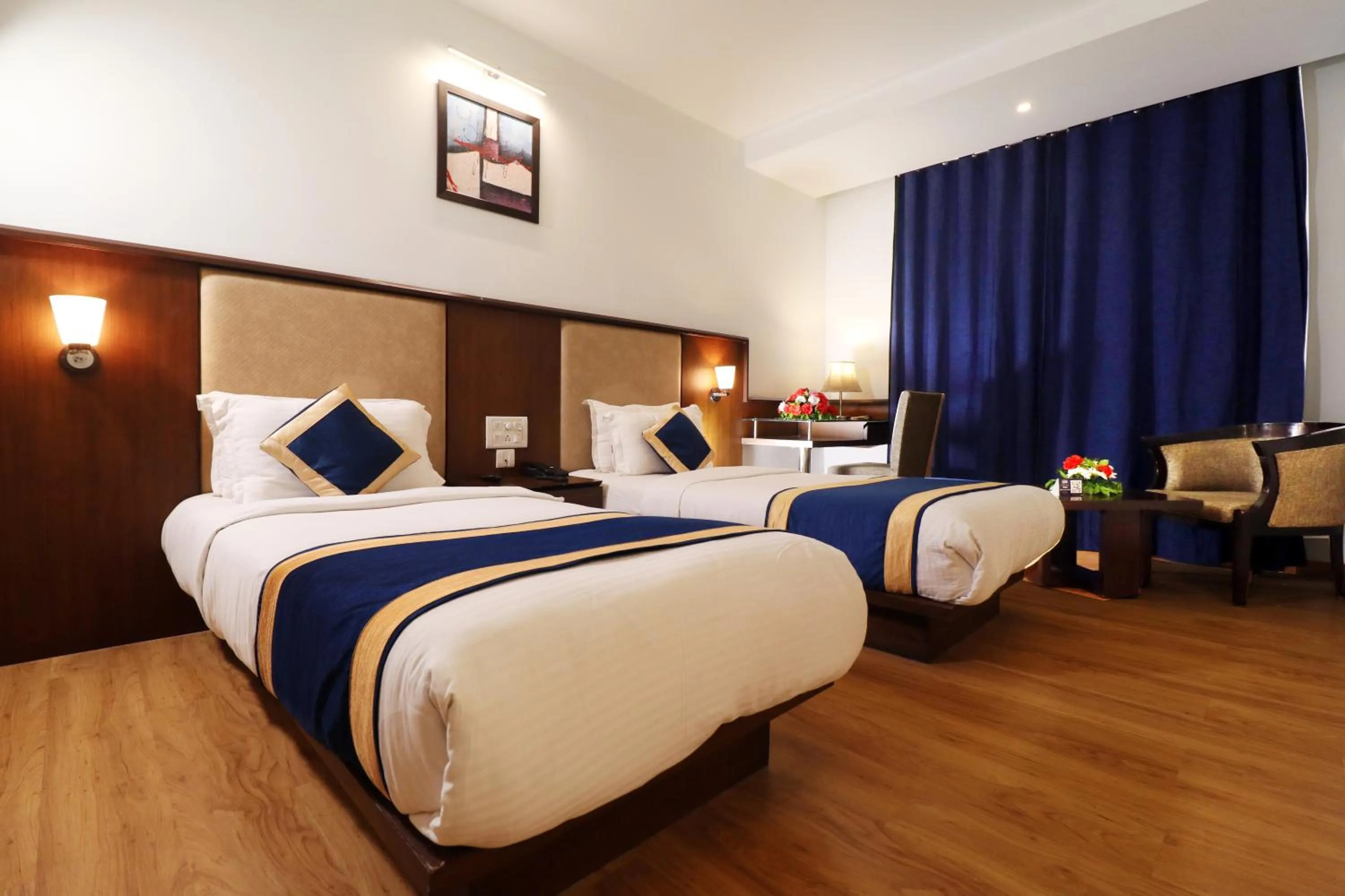 Bedroom, Bed in Hotel Myriad