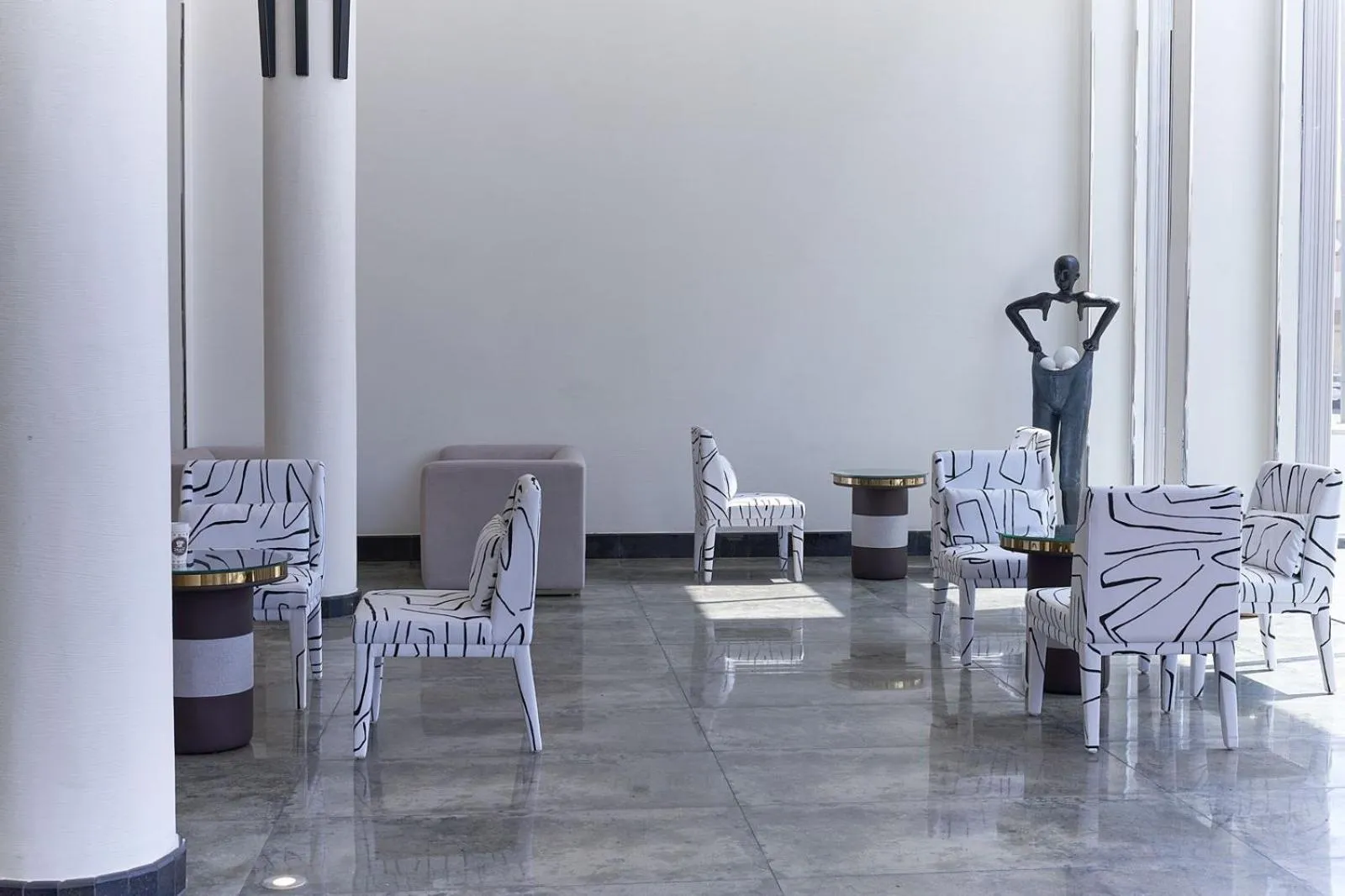Seating area in Marvelous Hotel