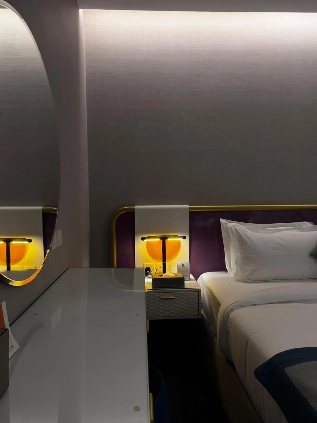 Bed in Marvelous Hotel