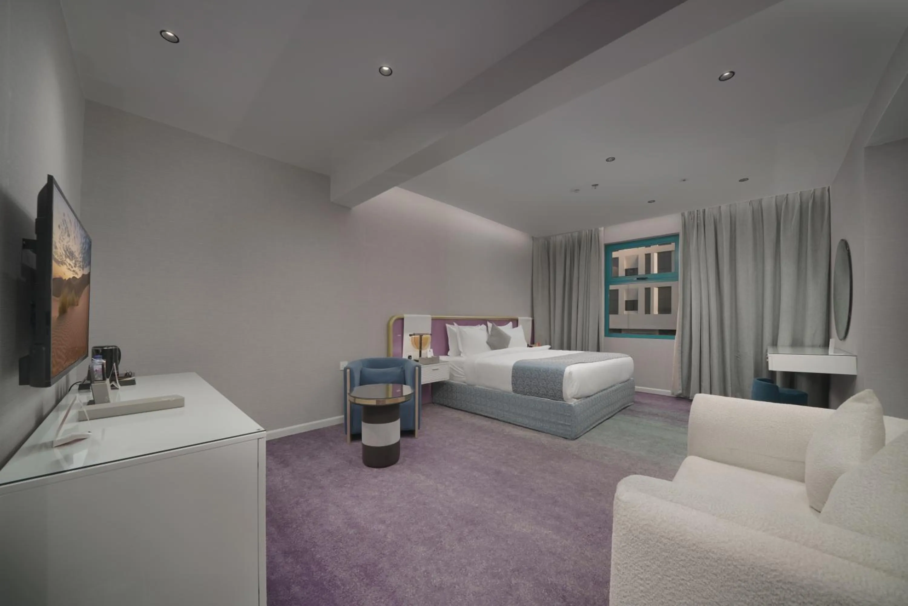 Bed in Marvelous Hotel