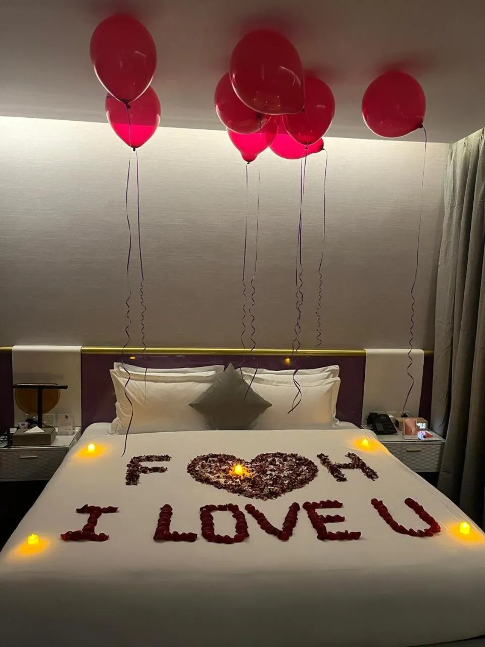 Bed in Marvelous Hotel