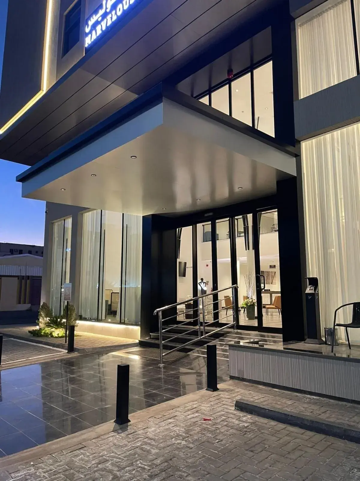 Property building in Marvelous Hotel Property building in Marvelous Hotel