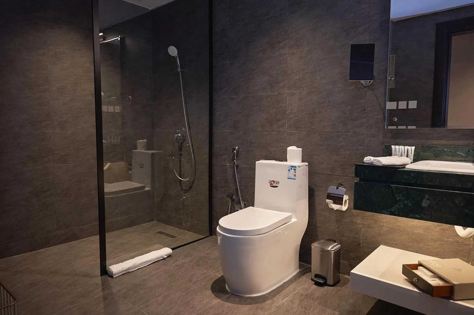 Toilet in Marvelous Hotel