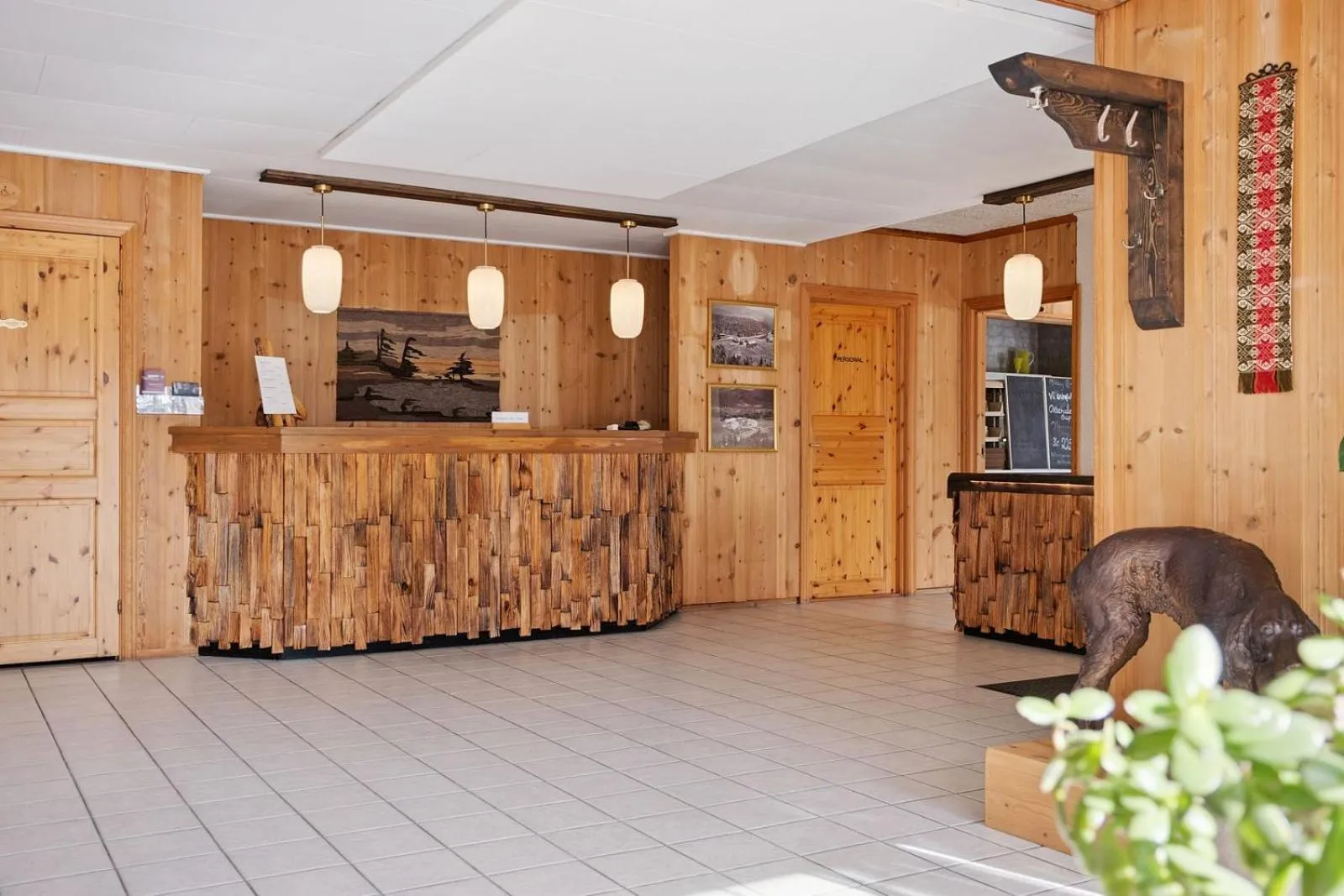 Lobby or reception in Heia Gjestegård