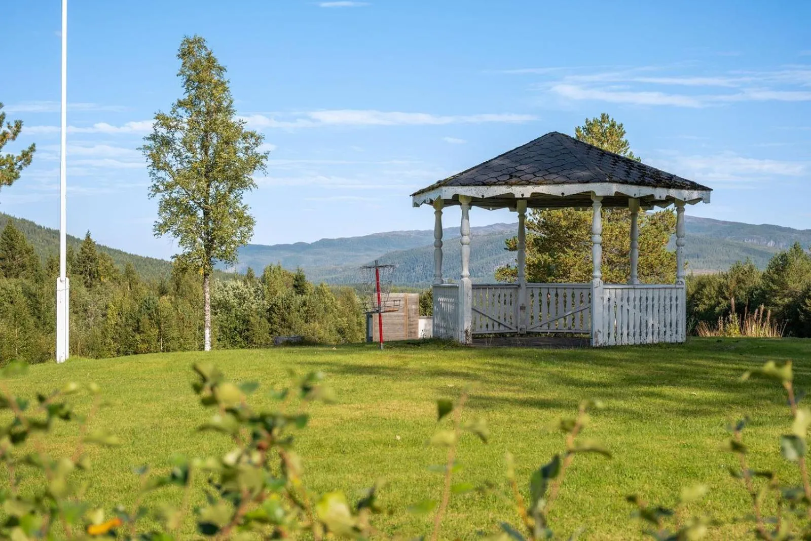 Natural landscape in Heia Gjestegård