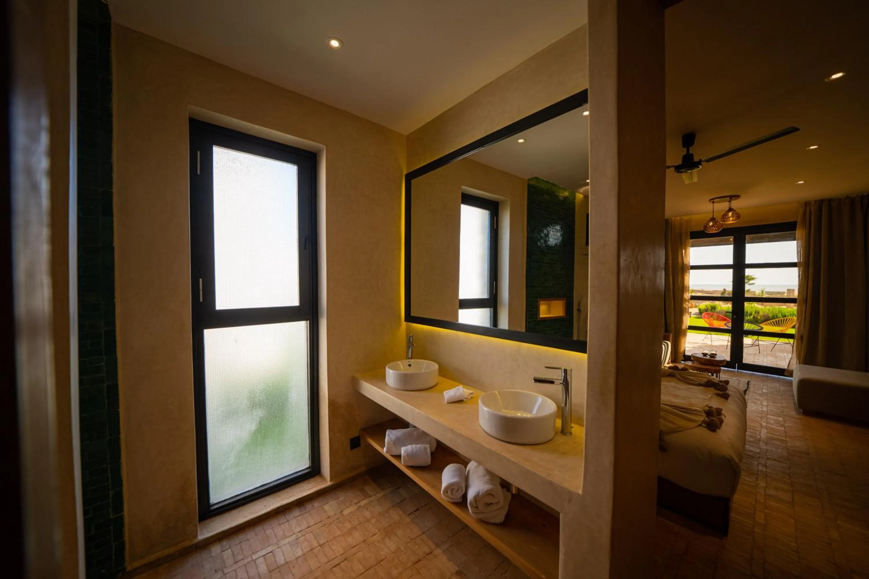 Shower in BABERRIH Hôtel Hospitality Palaces & Resorts