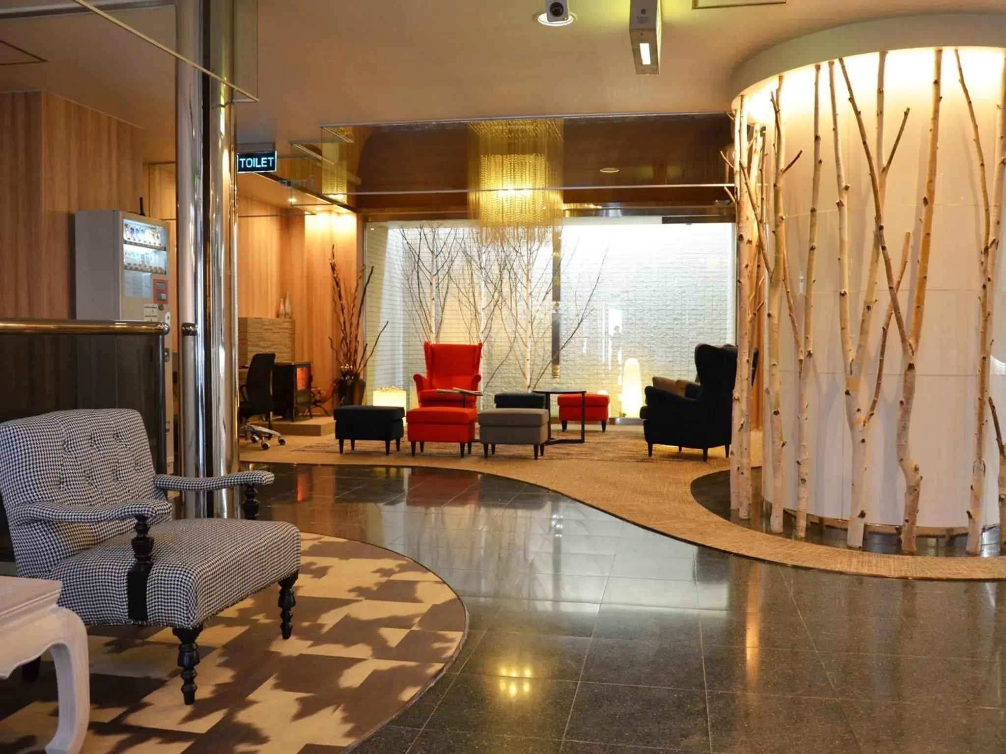Lobby or reception in Hotel AreaOne Obihiro Lobby or reception in Hotel AreaOne Obihiro