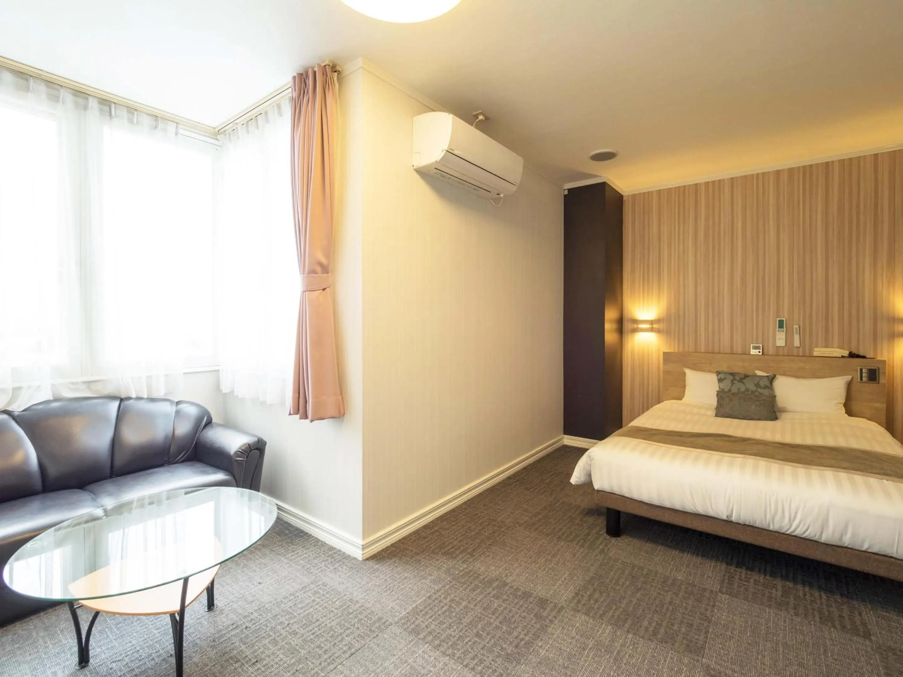 Photo of the whole room, Bed in Hotel AreaOne Obihiro