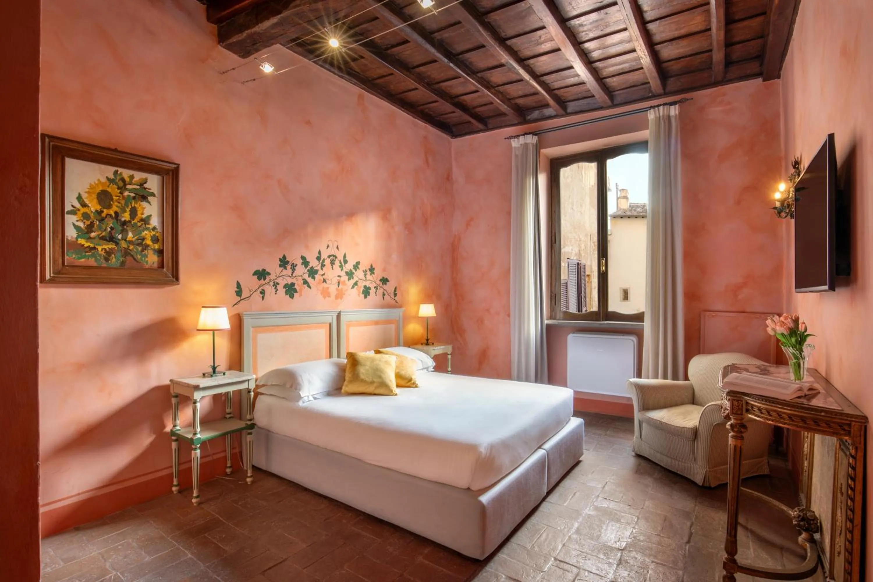 Bed in Boutique Hotel Campo de' Fiori