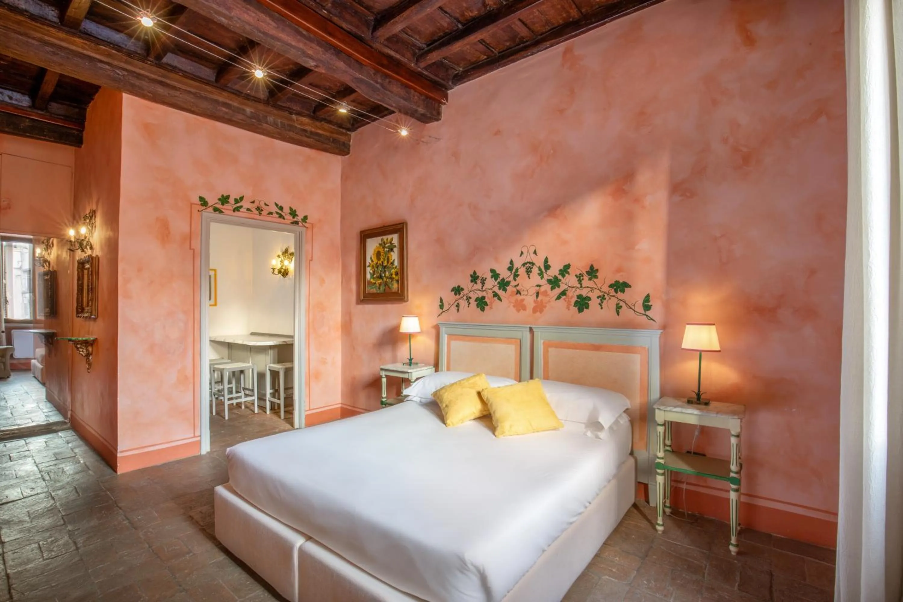 Bed in Boutique Hotel Campo de' Fiori