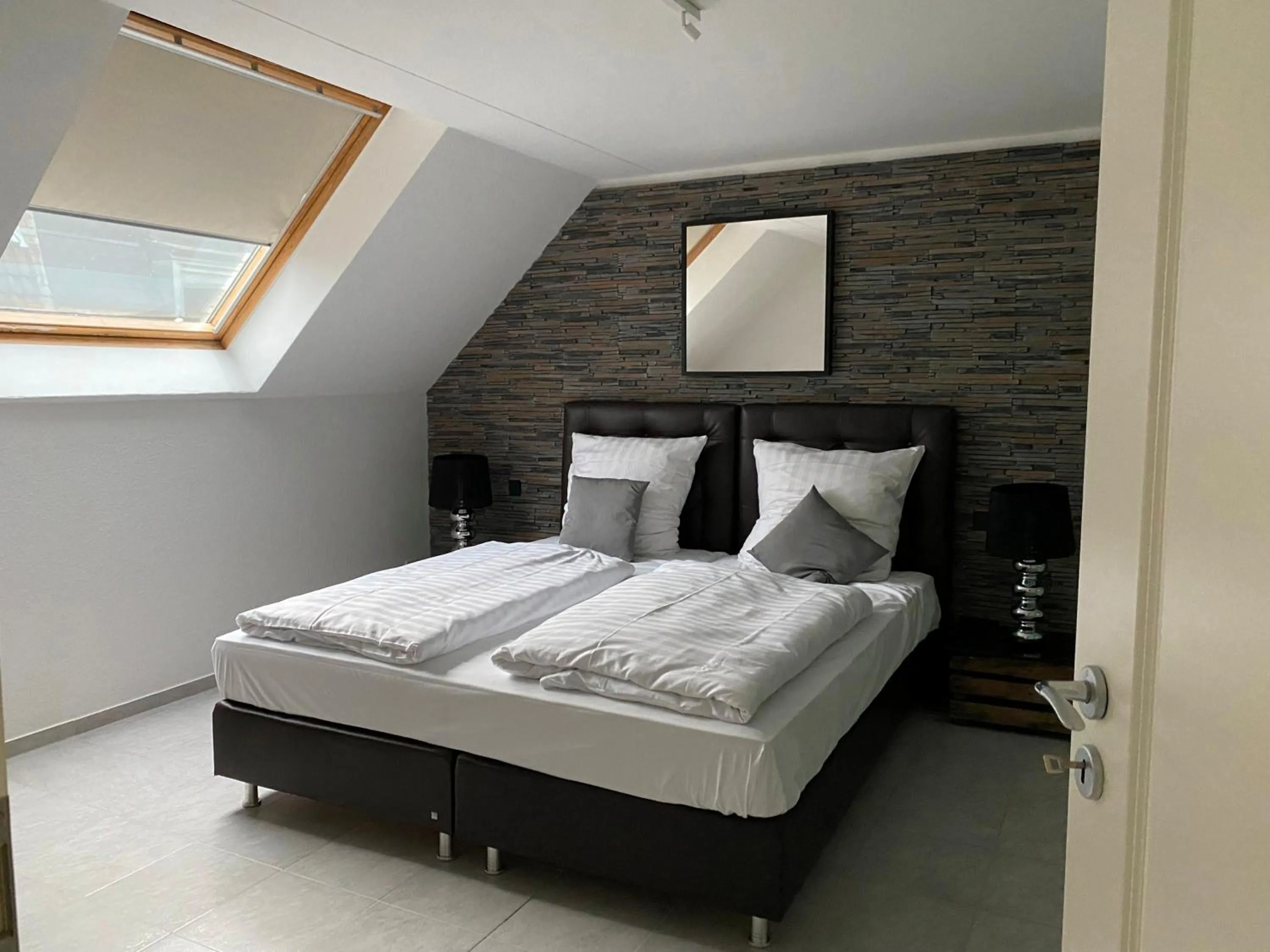 Photo of the whole room, Bed in Rheinblick Apartments