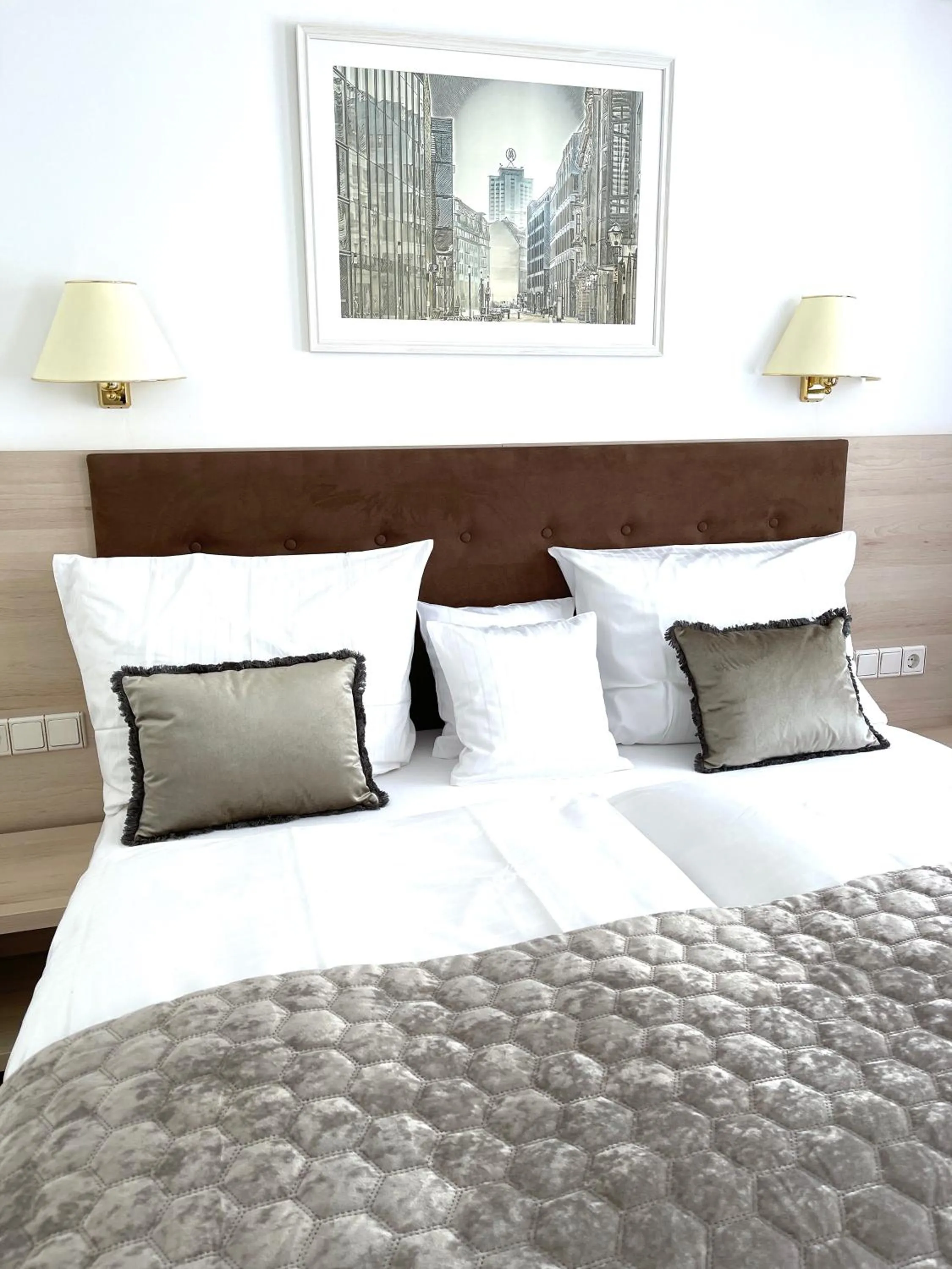 Photo of the whole room, Bed in Das Hotel Krone