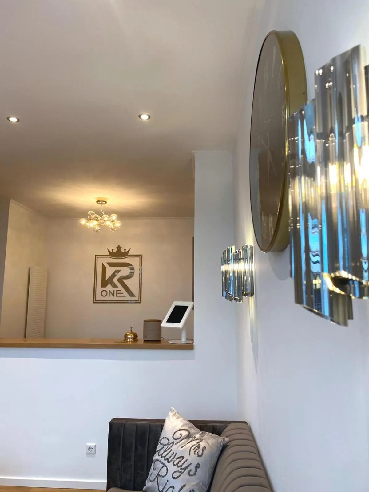 Lobby or reception in Das Hotel Krone