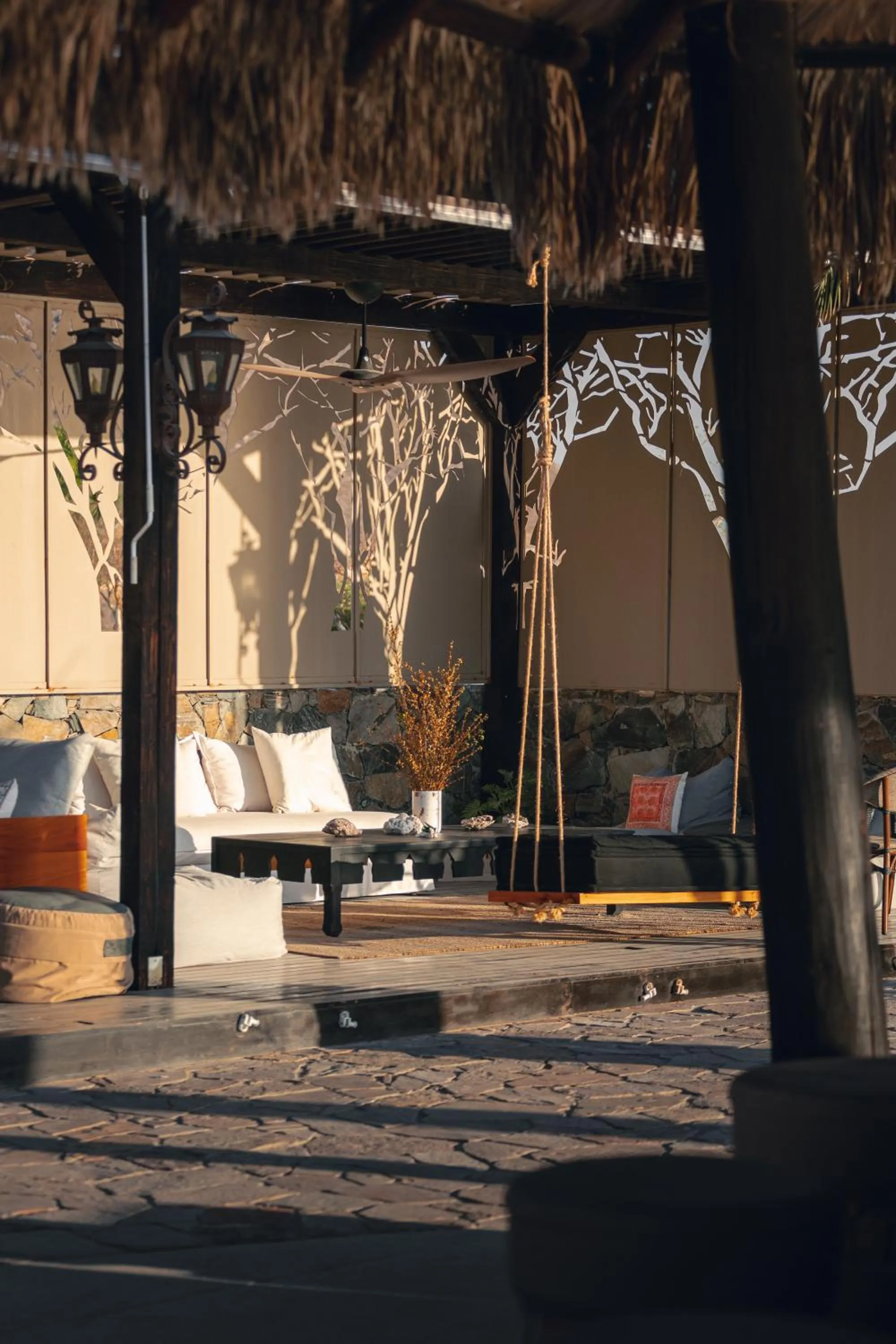 sunbed in Orchid House Baja