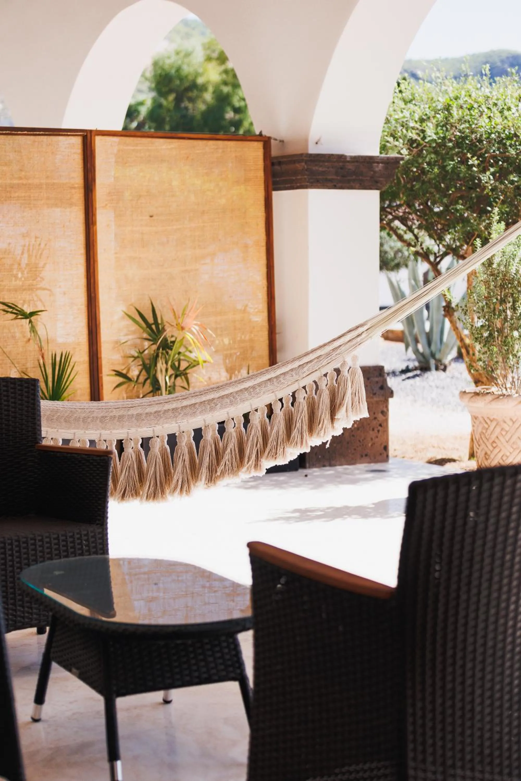 Patio in Orchid House Baja