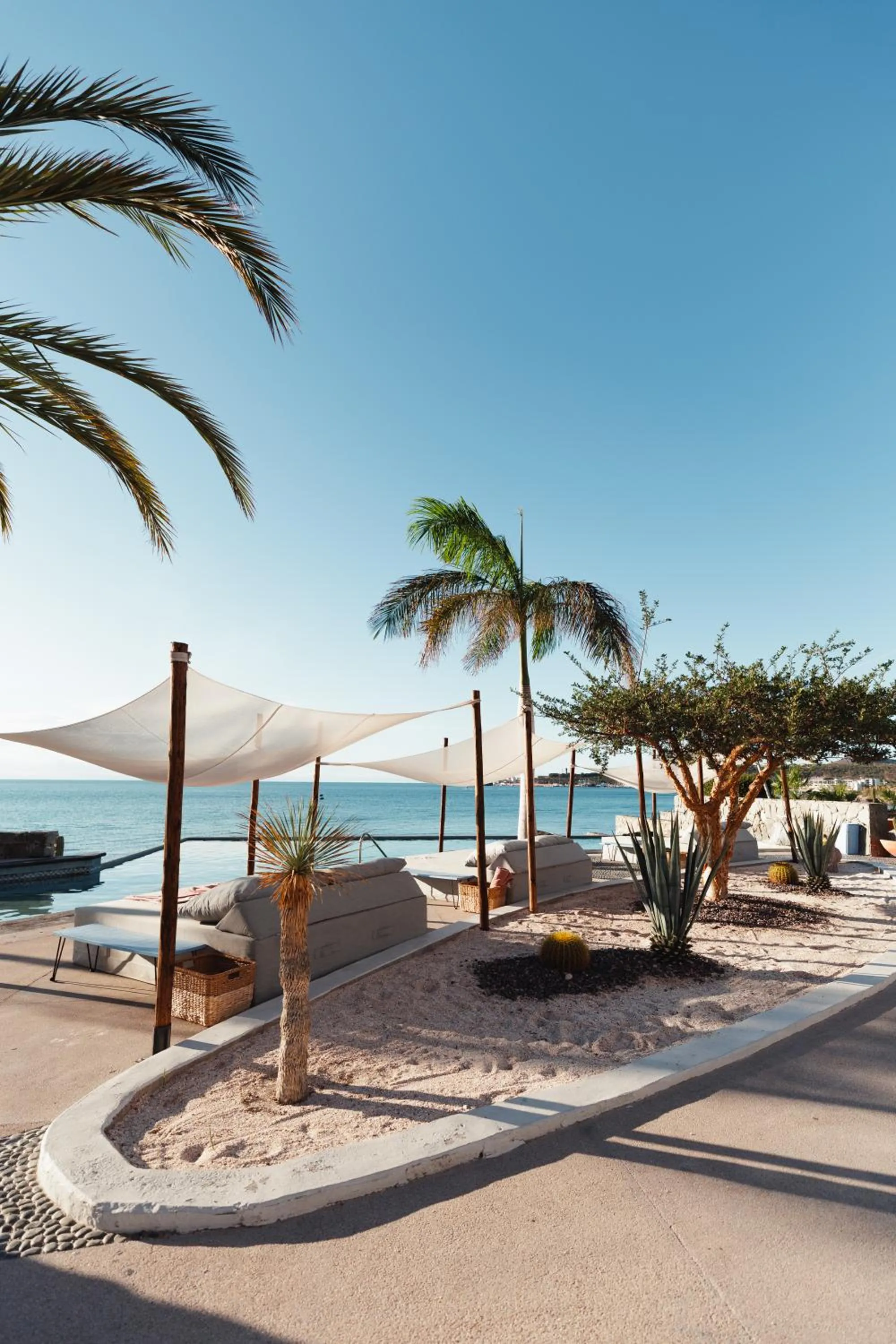 Sea view in Orchid House Baja