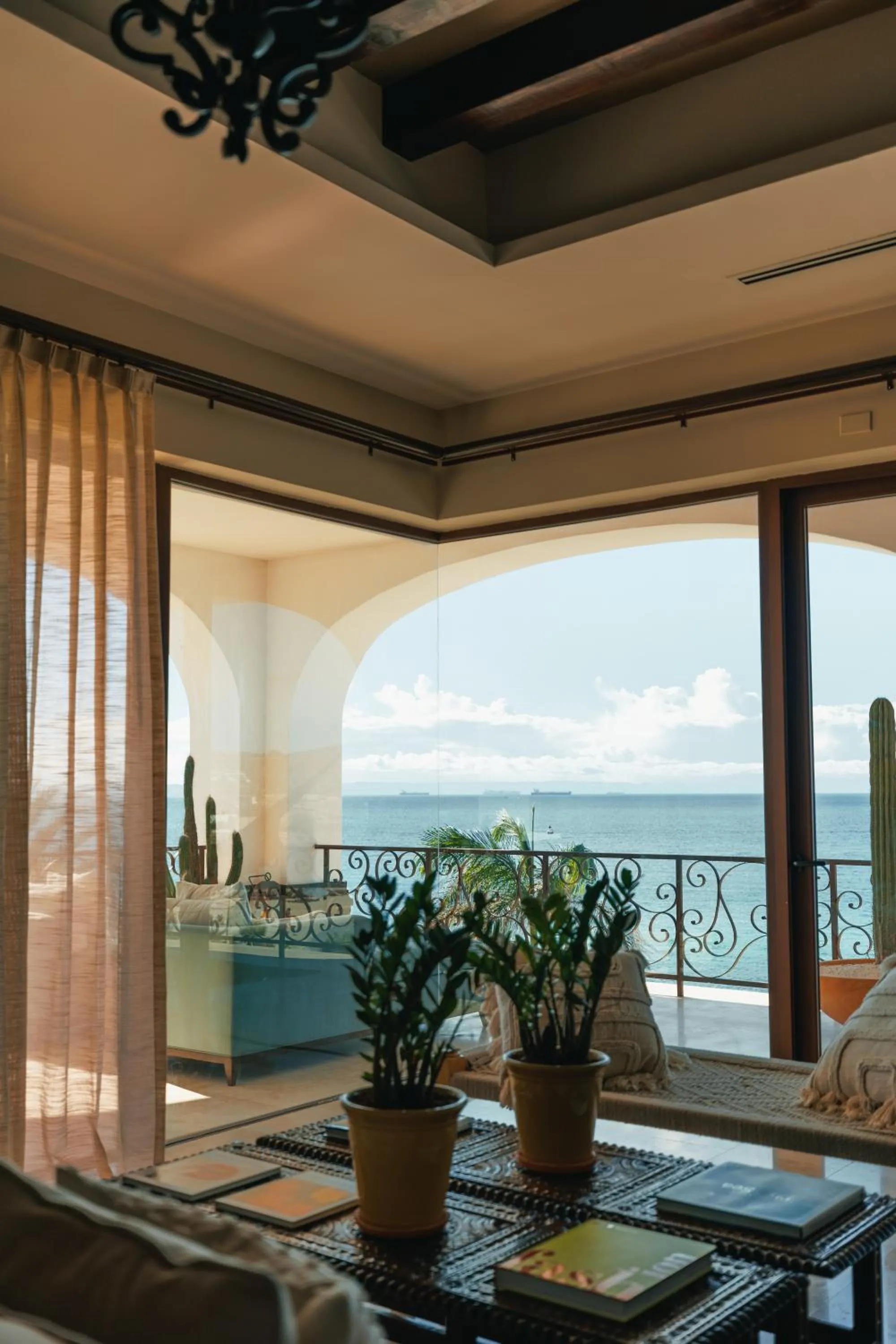 Sea view in Orchid House Baja