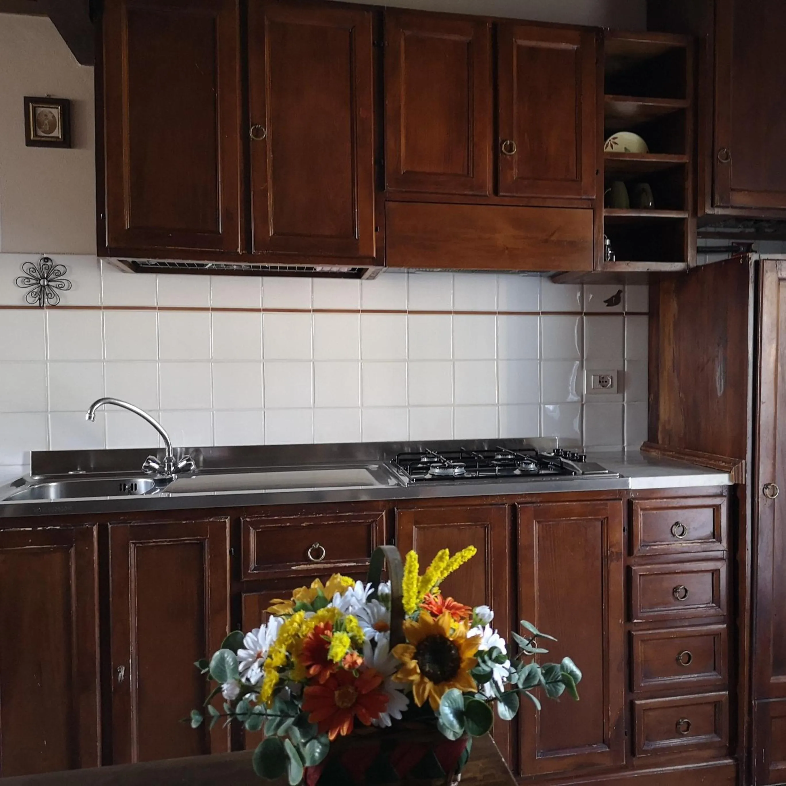 Kitchen or kitchenette in Sant'Antonio Country Resort