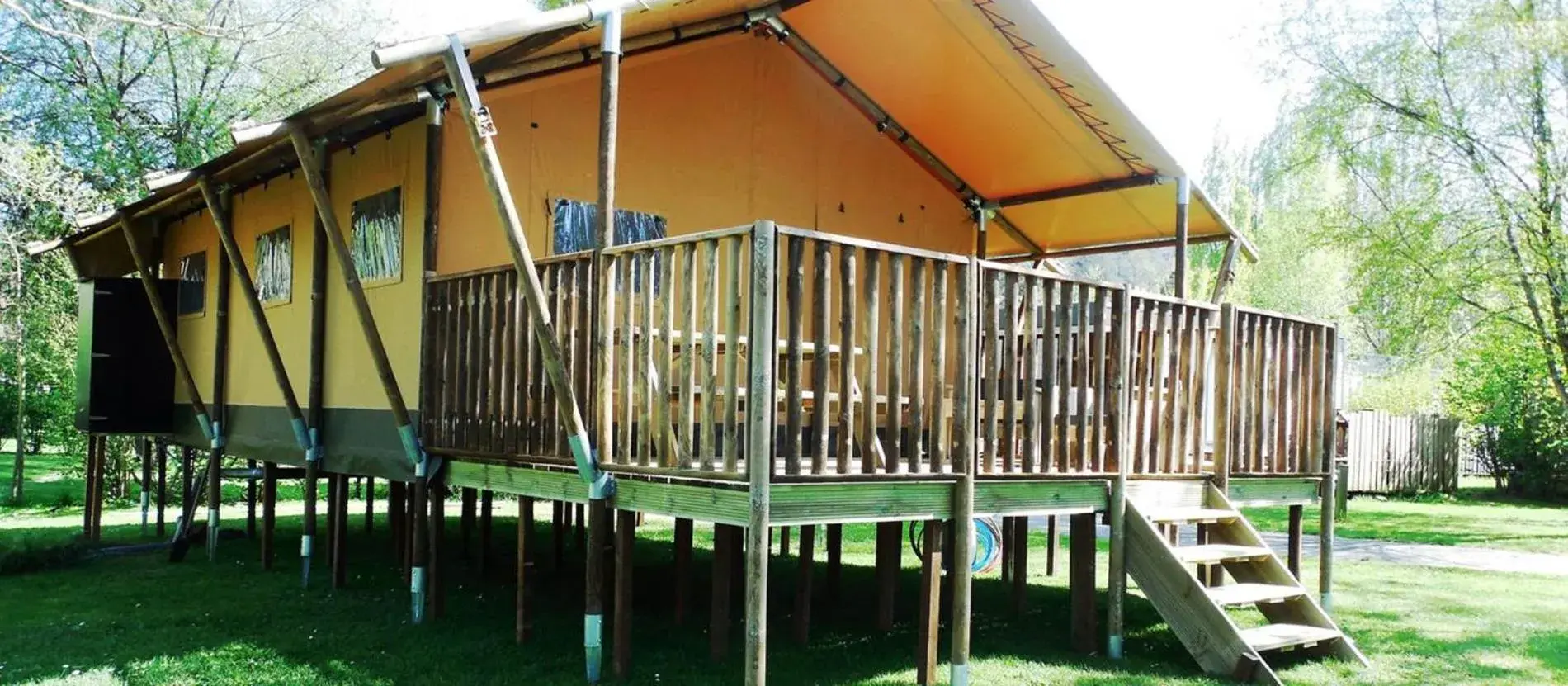 Safari Tent in Rives Nature Safari Tent in Rives Nature