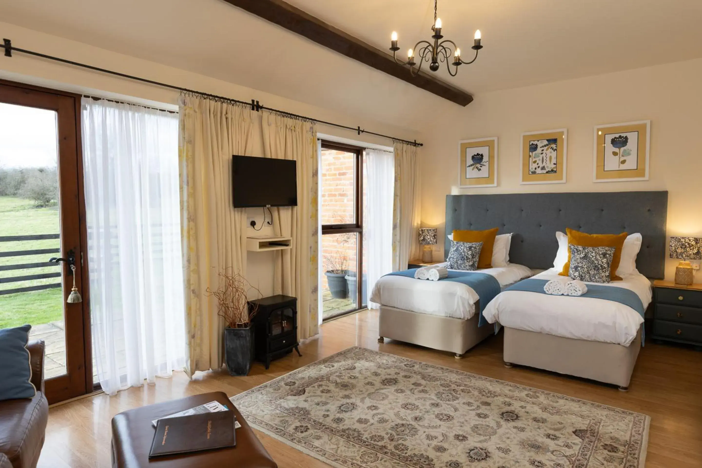 Twin Room in Brickfields Farm Twin Room in Brickfields Farm