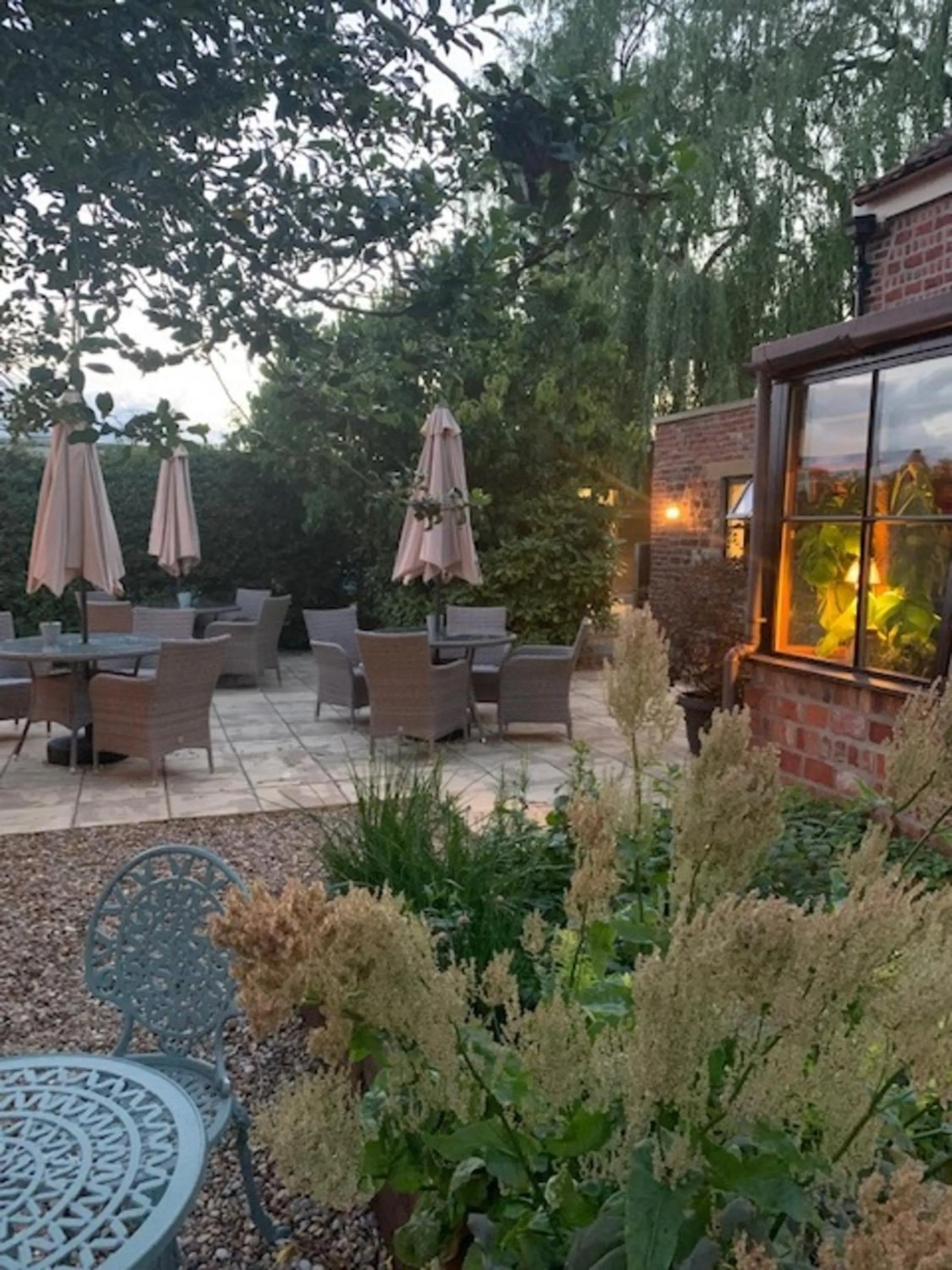 Dining area in Brickfields Farm