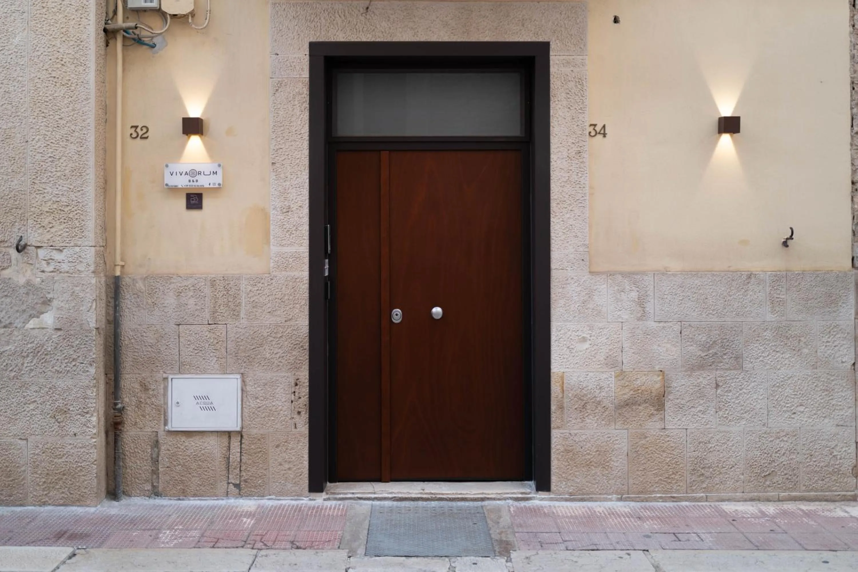 Facade/entrance in Vivarum b&b