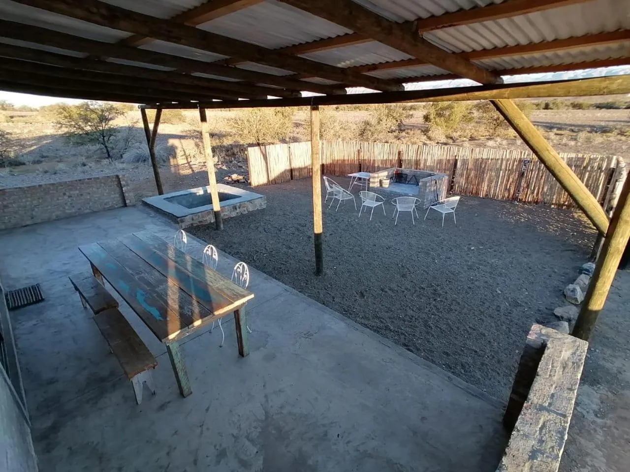 Patio in Wolvekraal Guest Farm