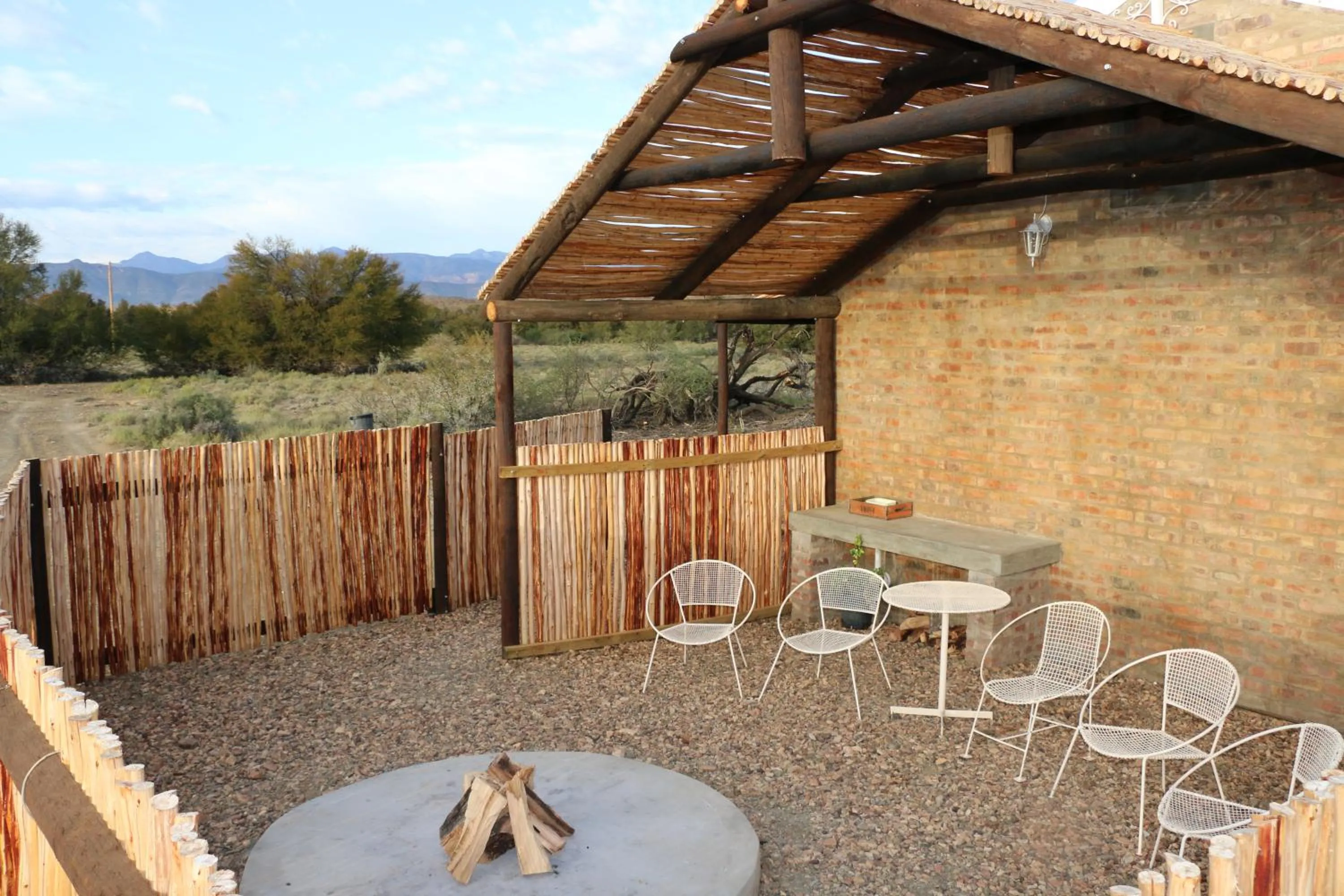 BBQ facilities in Wolvekraal Guest Farm