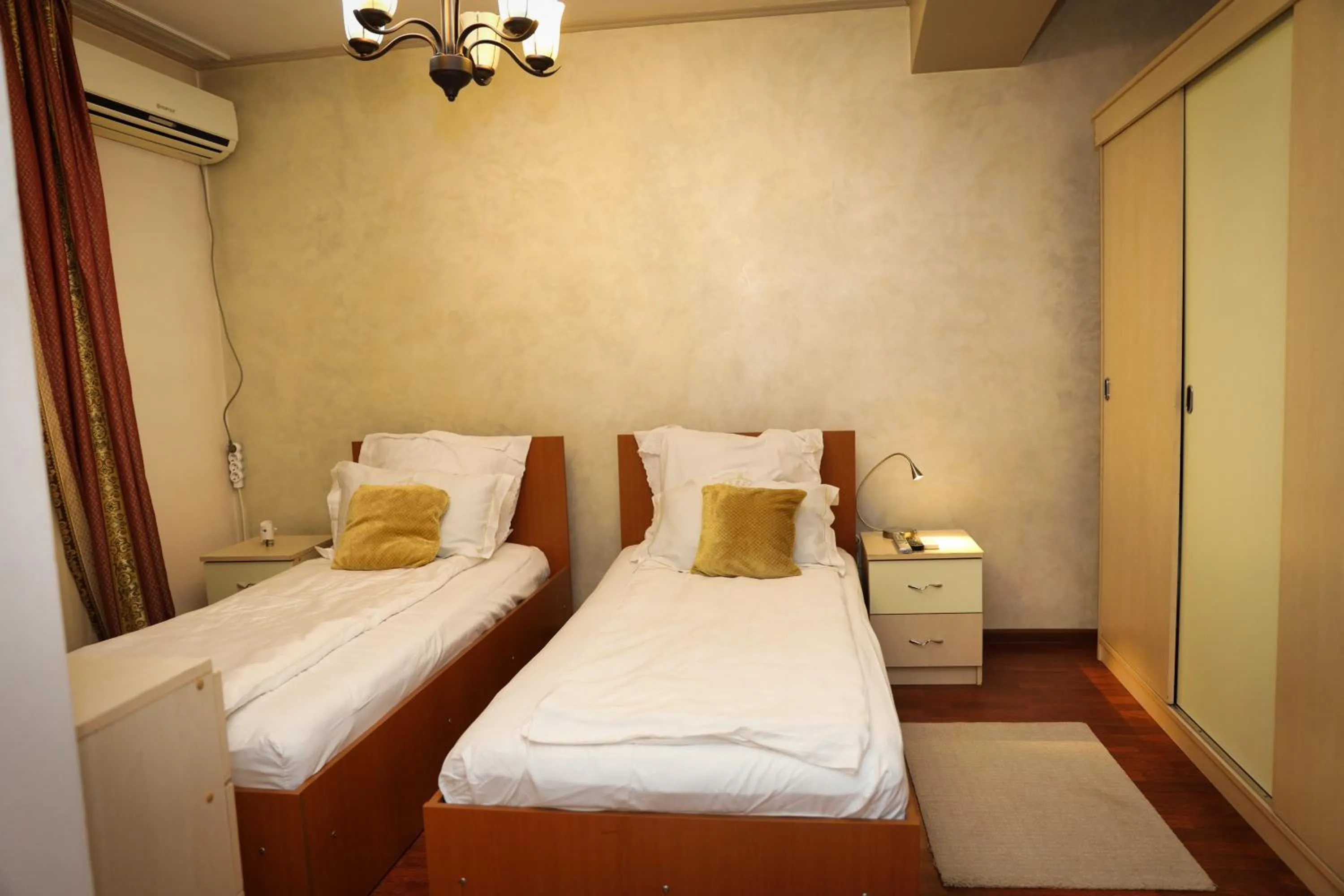 Bed in Pensiunea Giovani