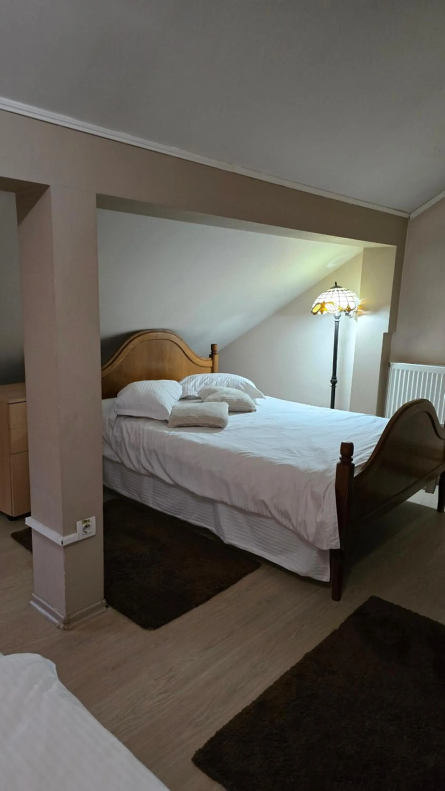 Bed in Pensiunea Giovani