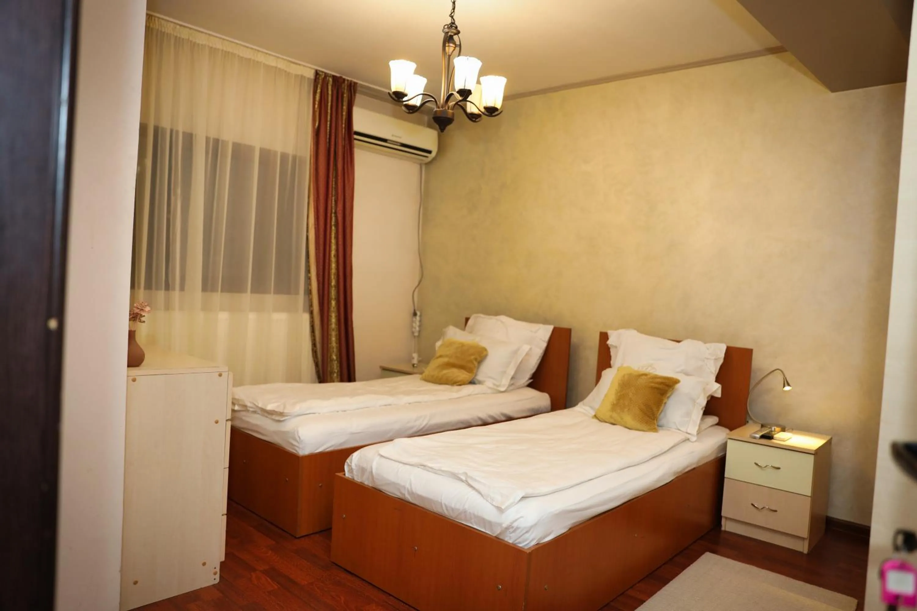 Bed in Pensiunea Giovani