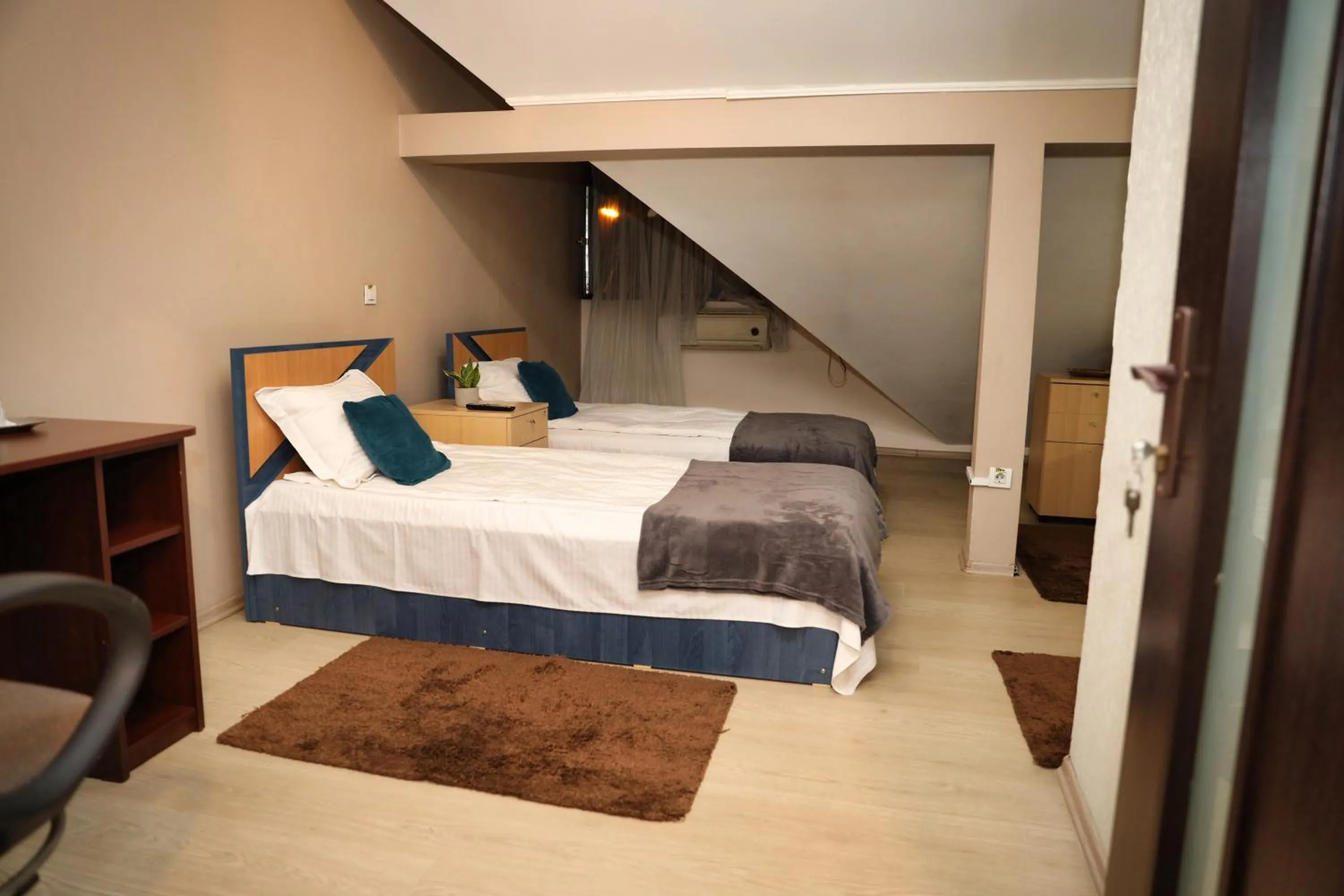 Bed in Pensiunea Giovani