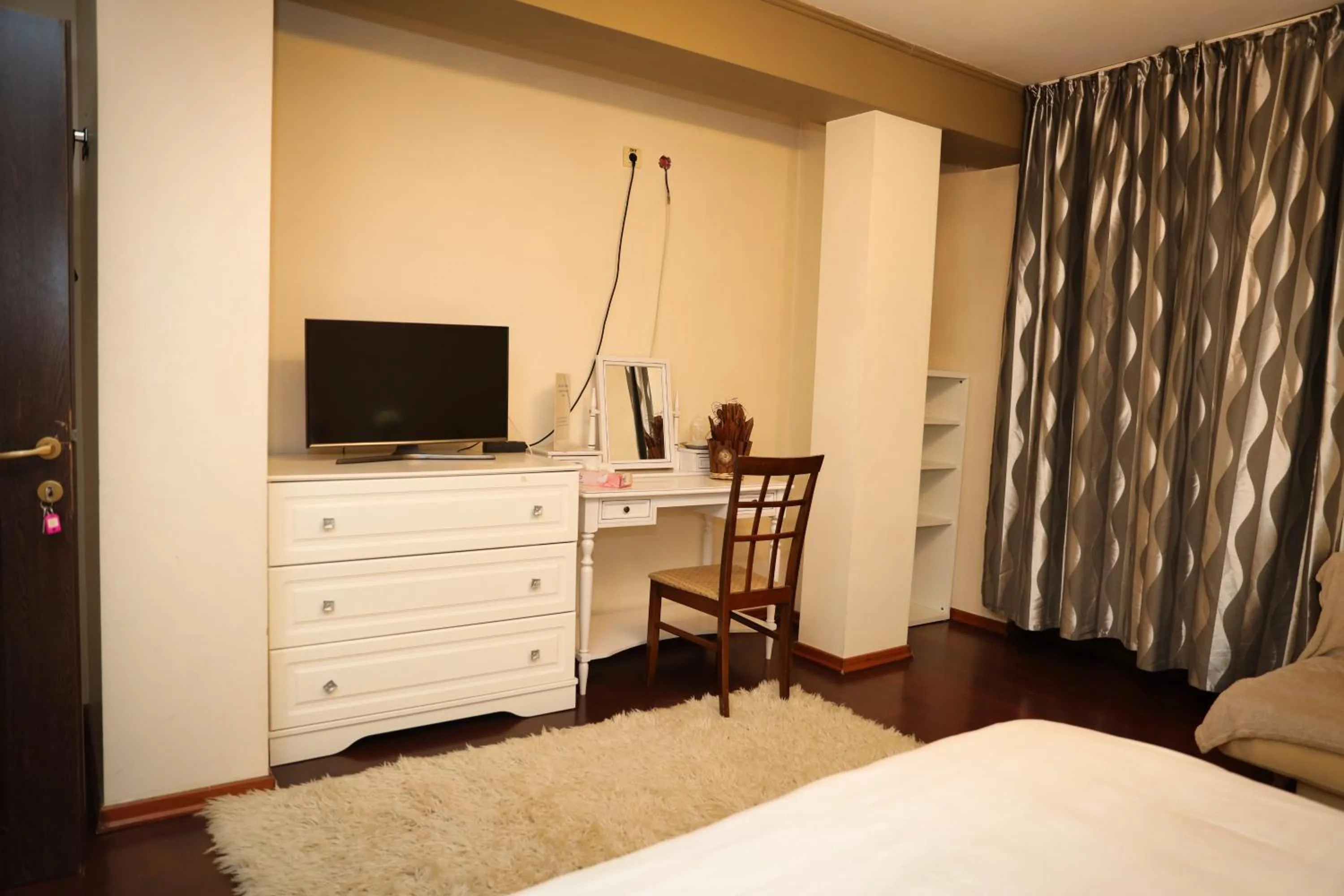 Bed in Pensiunea Giovani