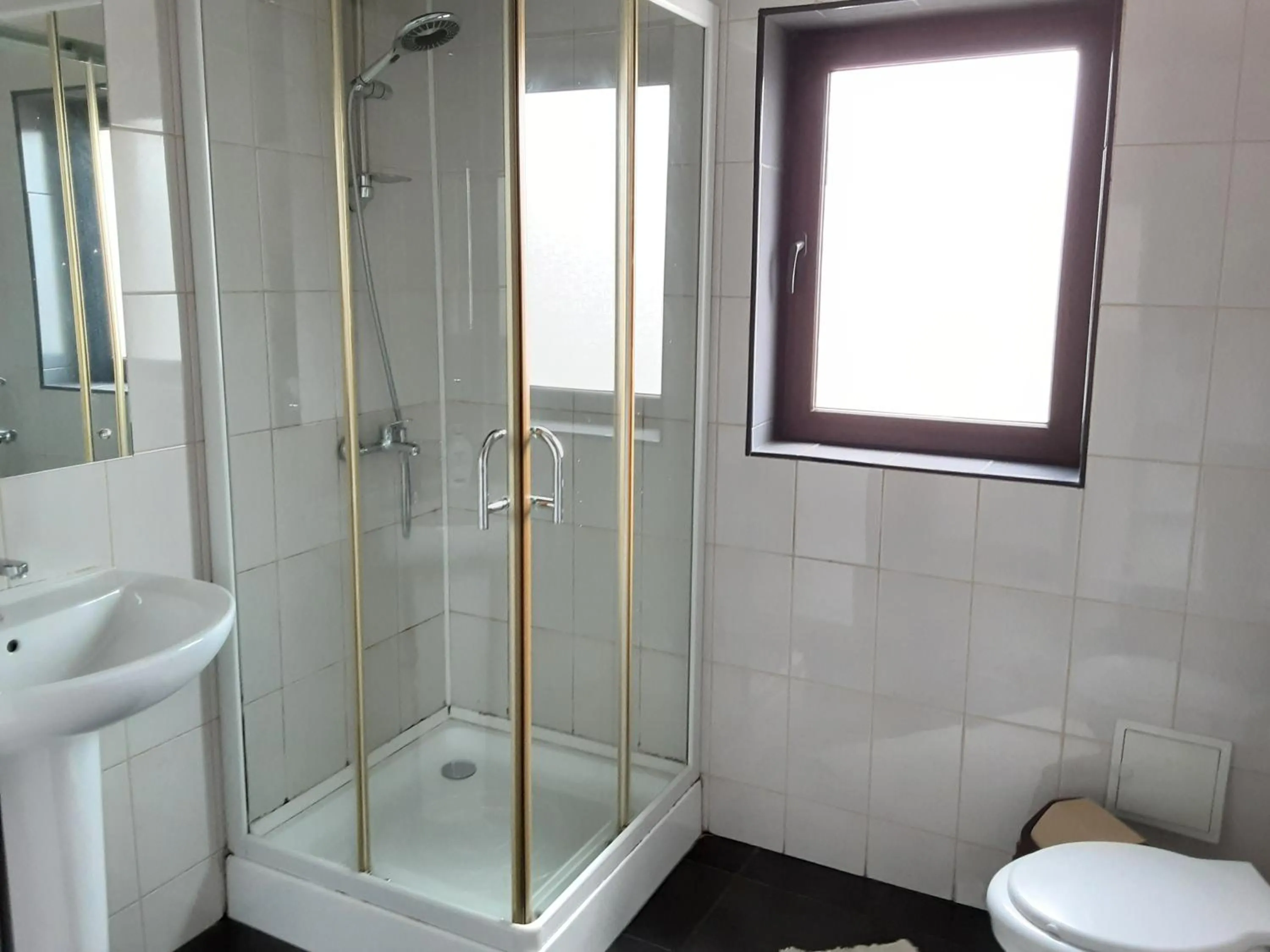Bathroom in Pensiunea Giovani