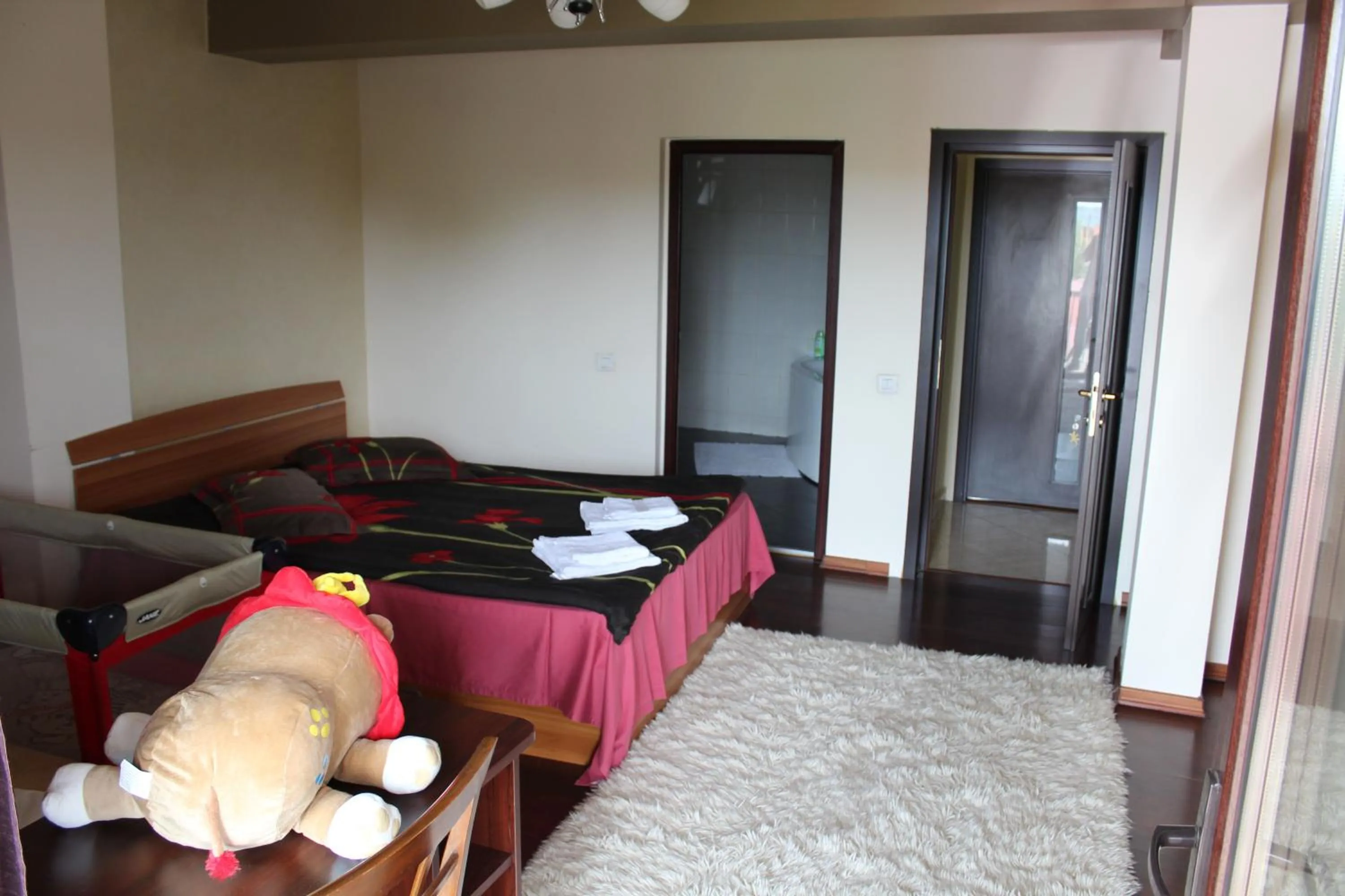 Photo of the whole room, Bed in Pensiunea Giovani