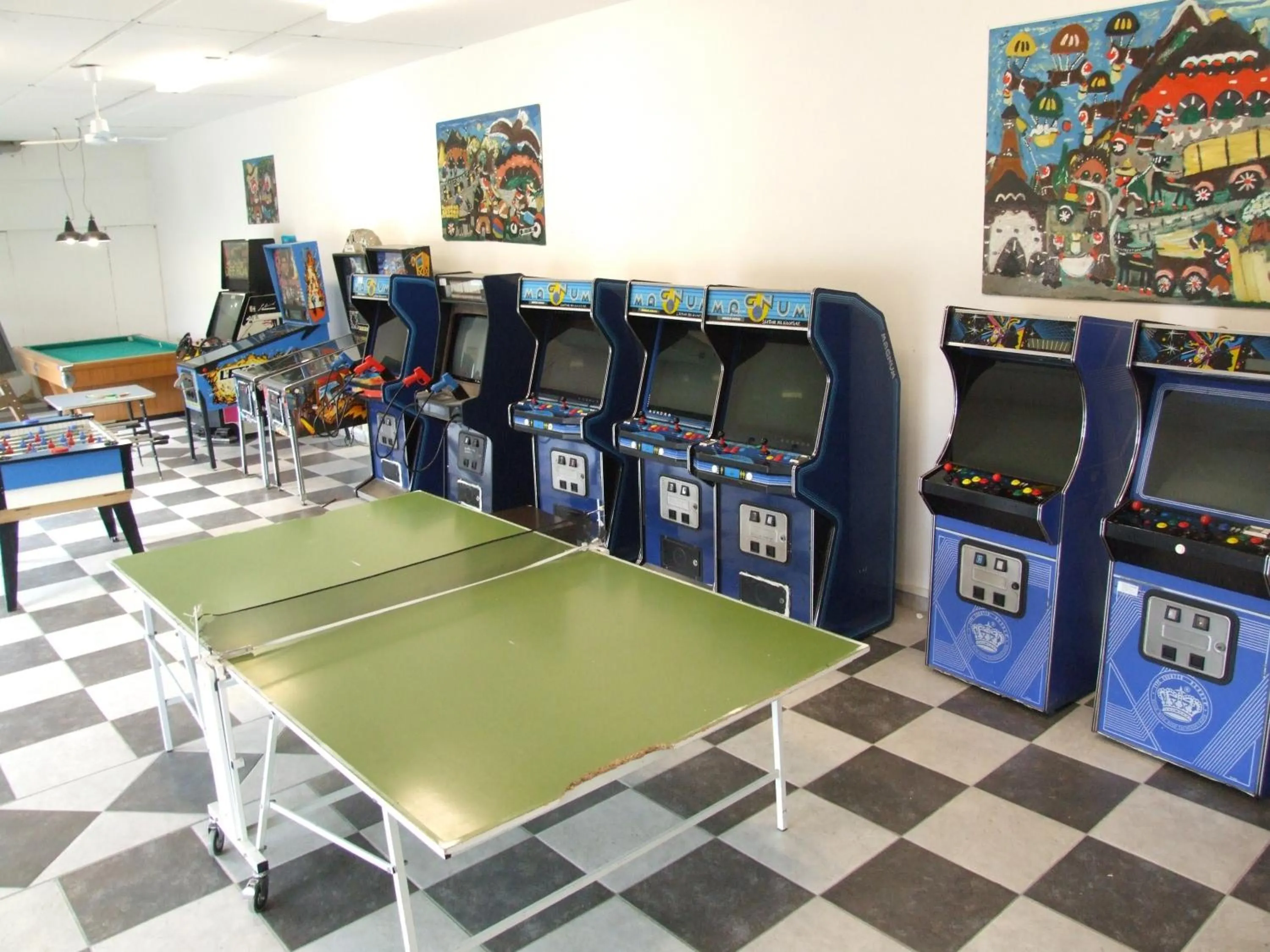 Game Room in Hotel Cimone