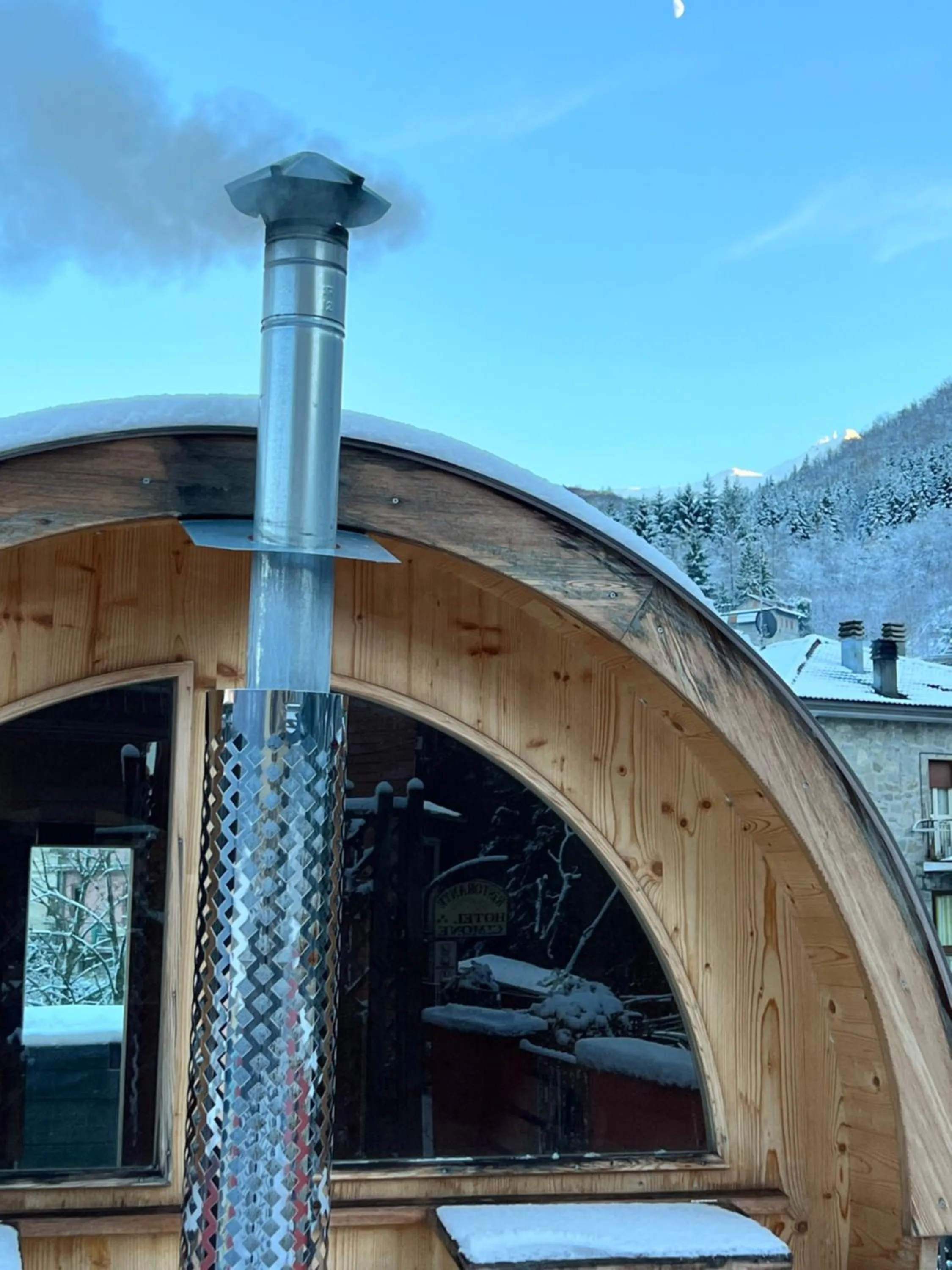 Sauna in Hotel Cimone