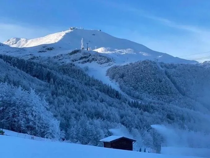 Mountain view in Hotel Cimone