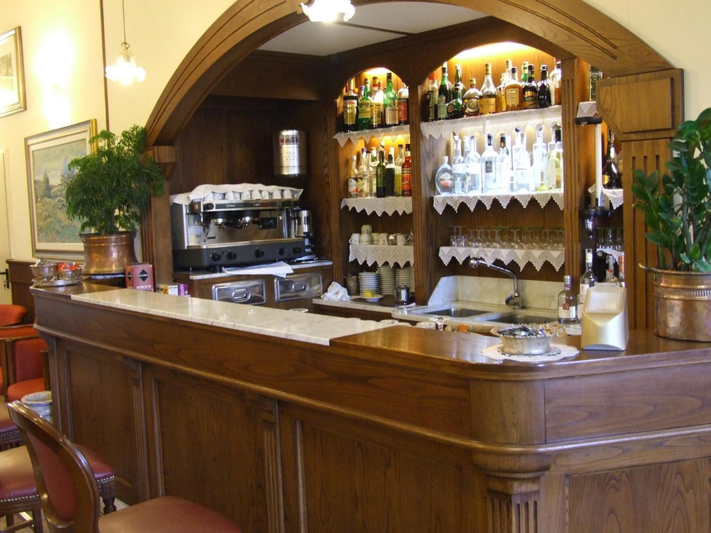 Lounge or bar in Hotel Cimone