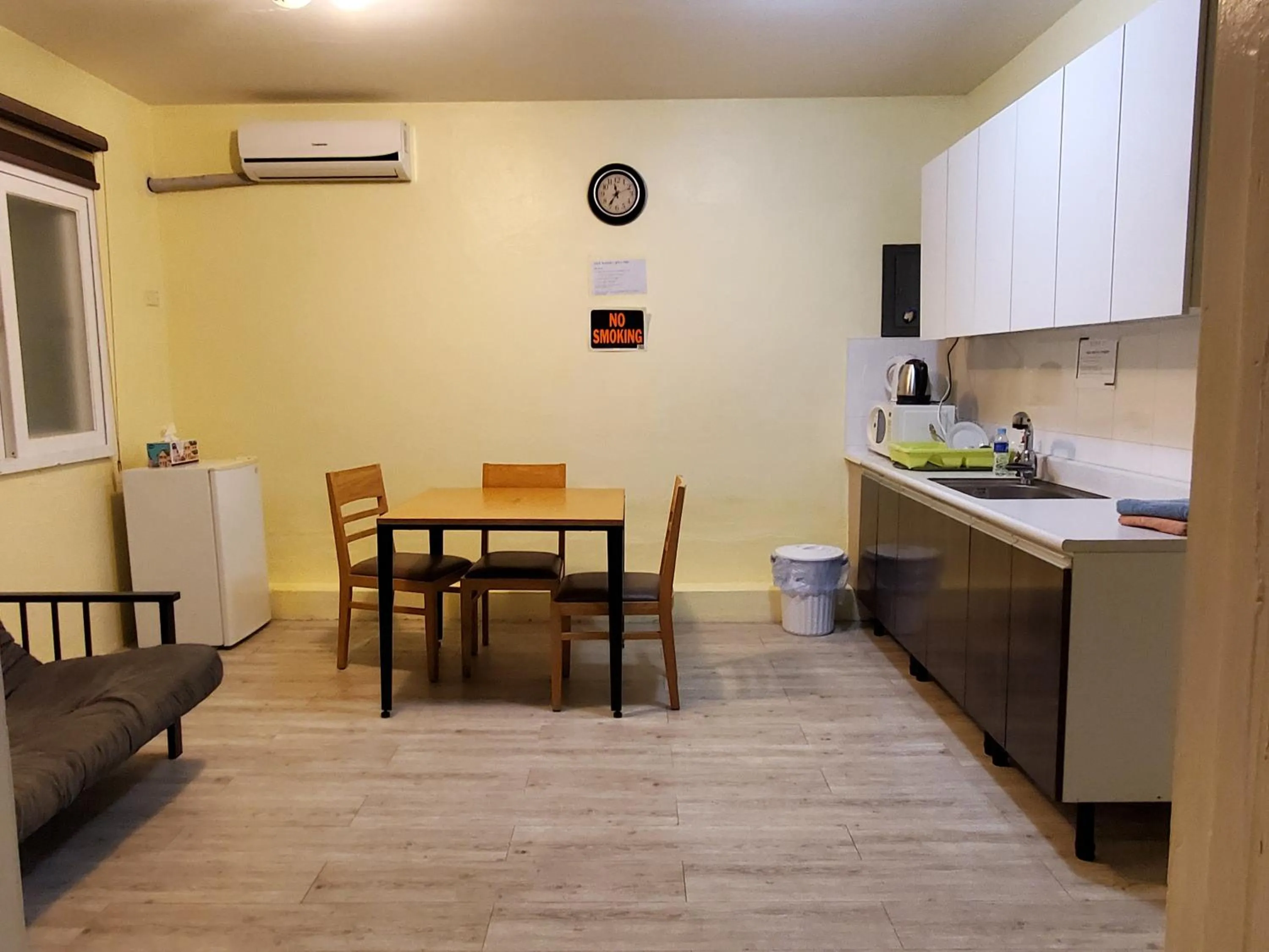 Kitchen or kitchenette in Daora guesthouse