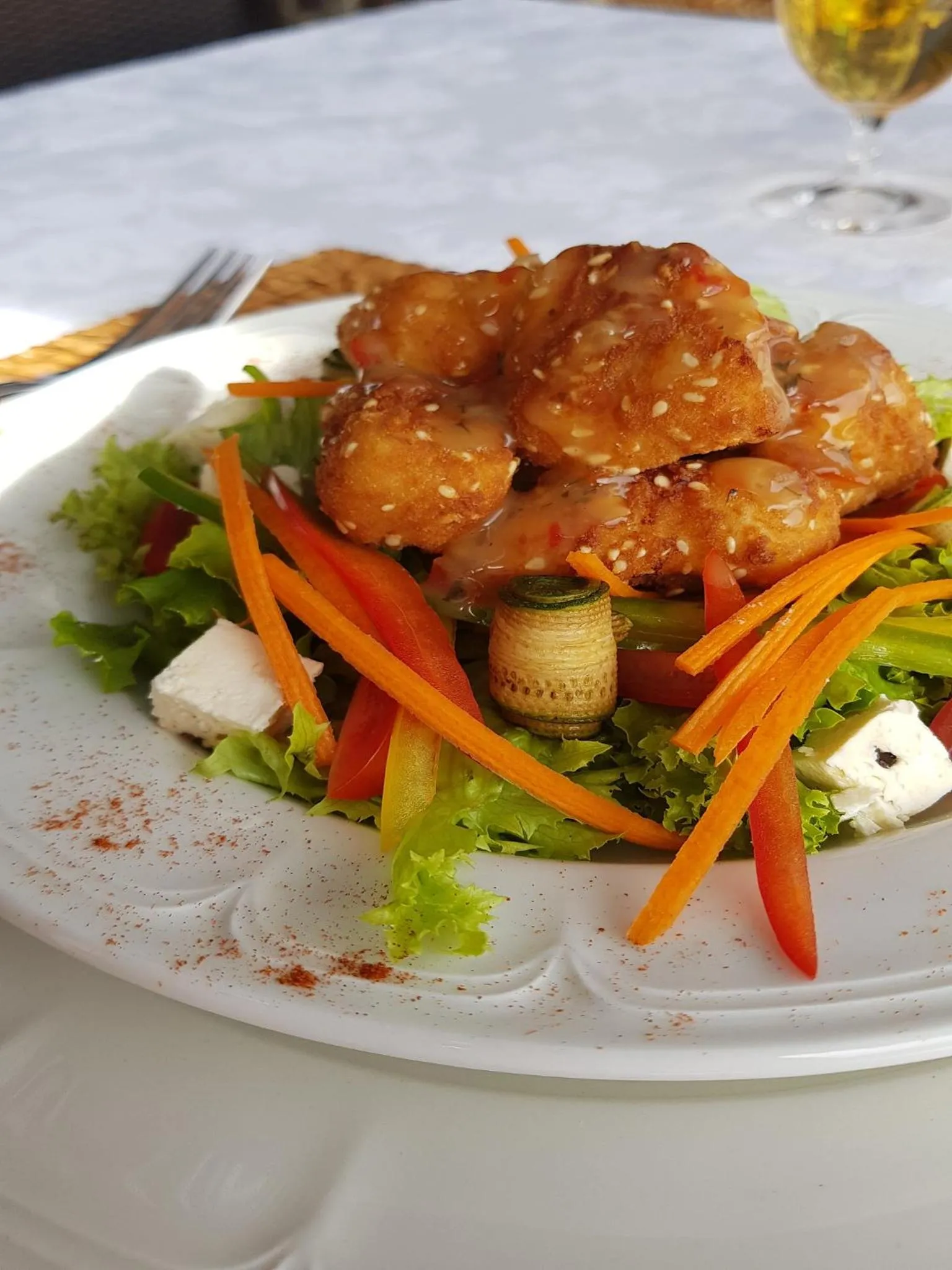Food close-up in Tutwa Desert Lodge