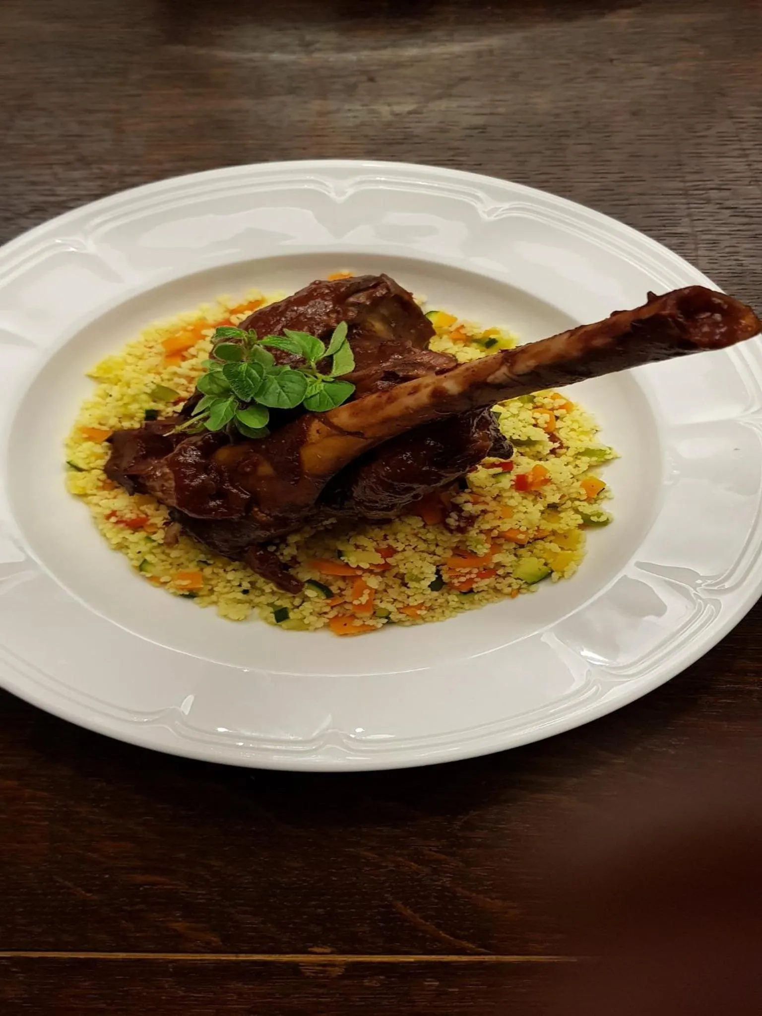 Food close-up in Tutwa Desert Lodge