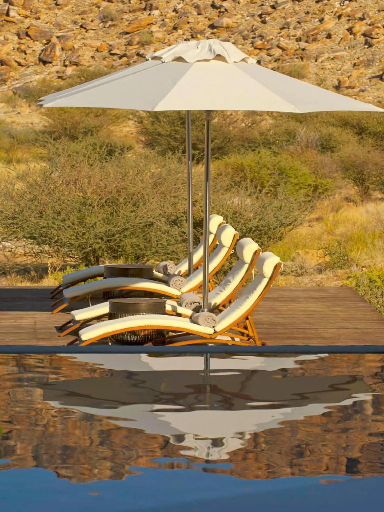 Balcony/Terrace in Tutwa Desert Lodge