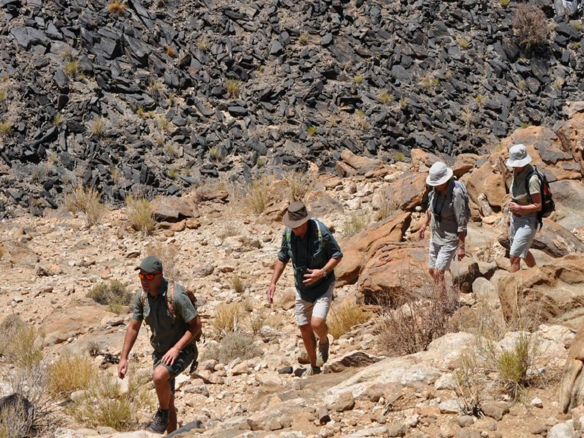 People in Tutwa Desert Lodge