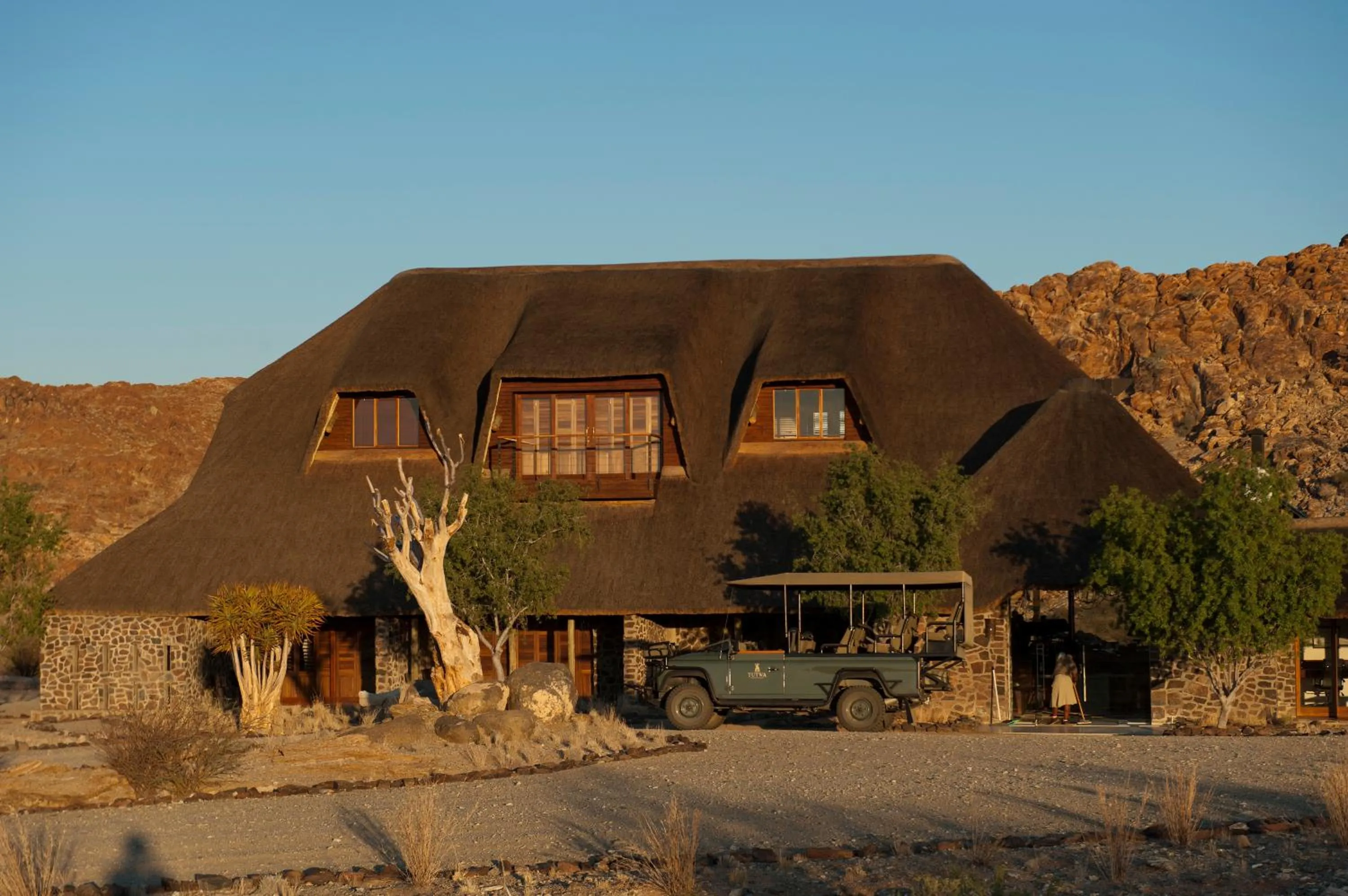 Landmark view in Tutwa Desert Lodge